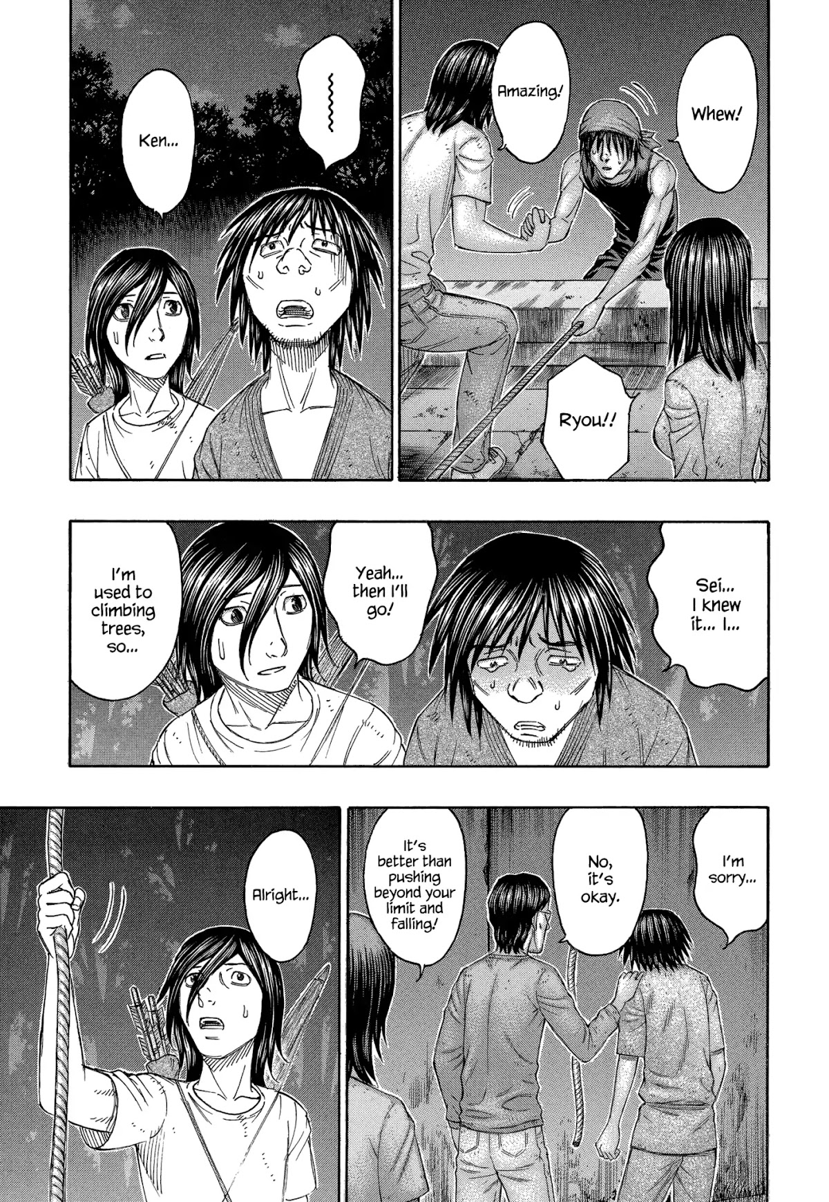 Suicide Island Chapter 142 page 5 - Chapter 142: Death-defying Wall Ascent