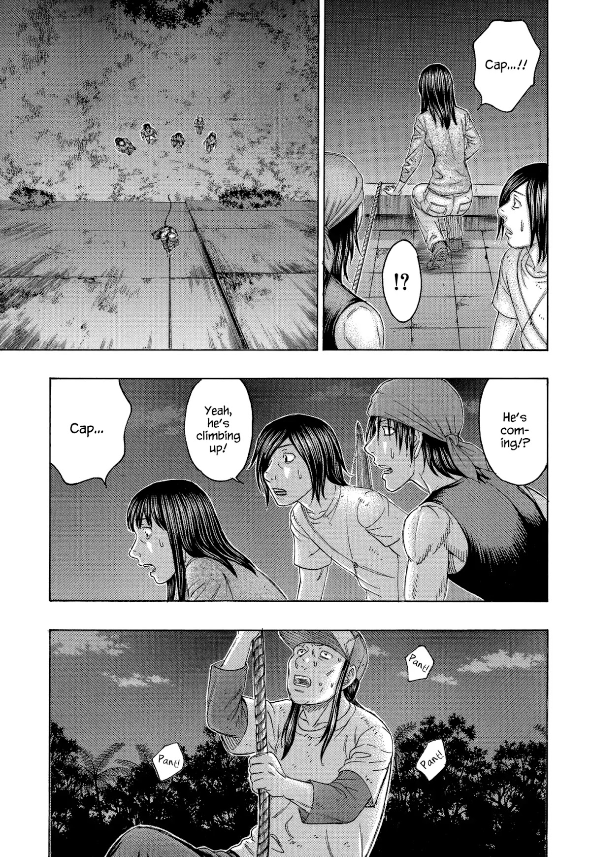 Suicide Island Chapter 142 page 9 - Chapter 142: Death-defying Wall Ascent