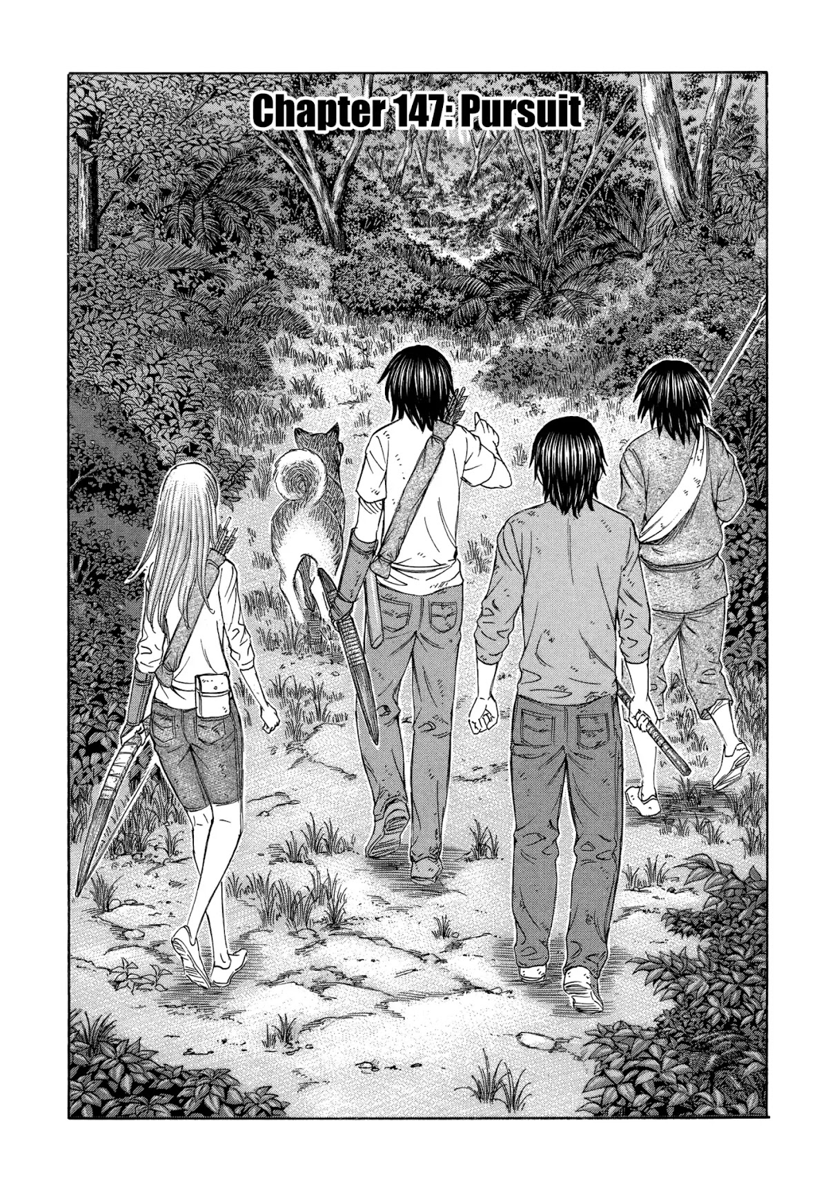 Suicide Island Chapter 147 page 1 - Chapter 147: Pursuit