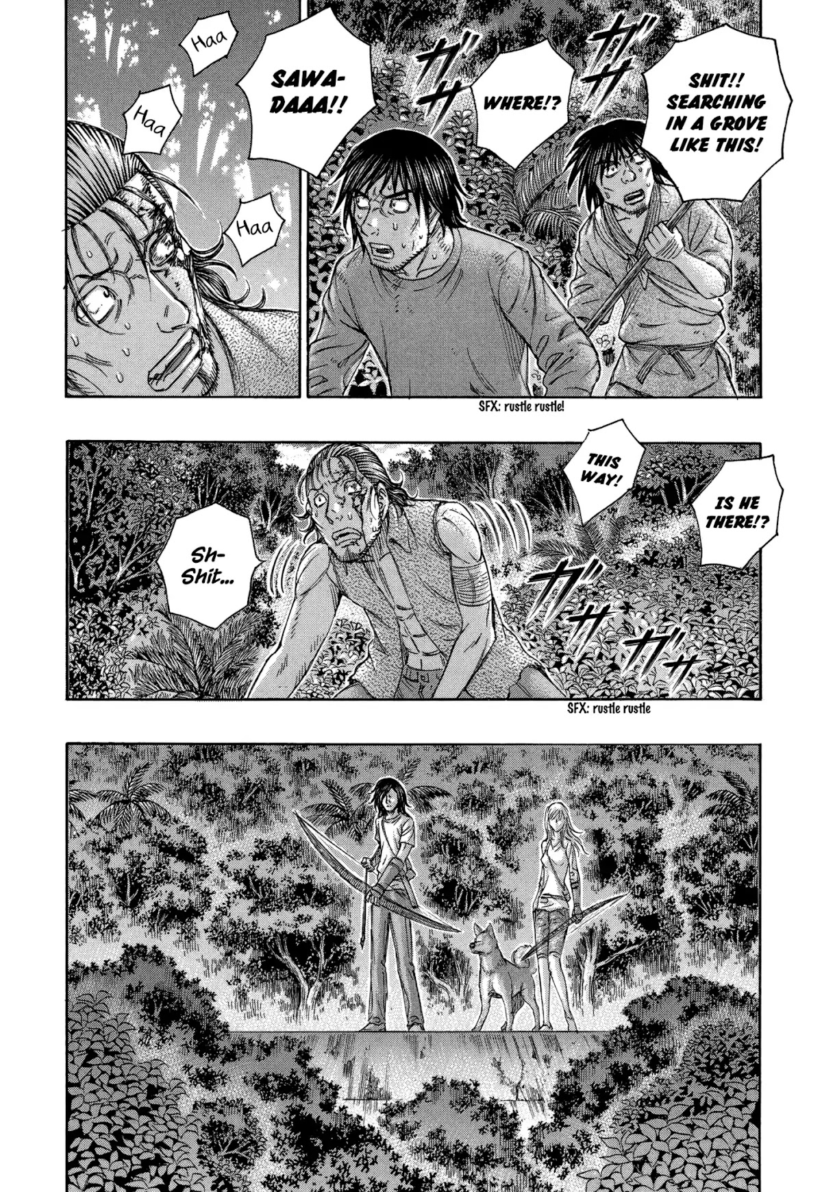 Suicide Island Chapter 147 page 14 - Chapter 147: Pursuit