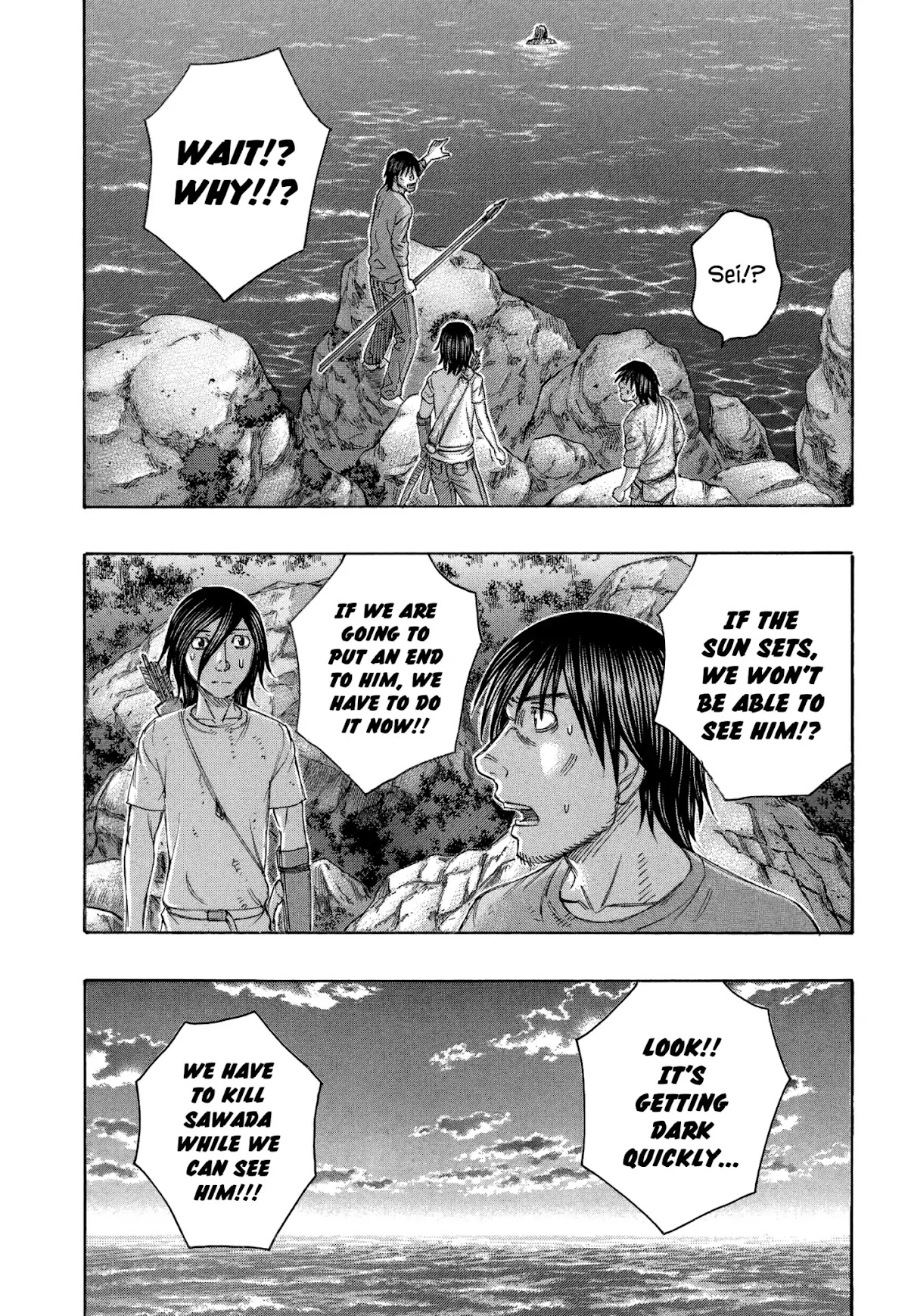 Suicide Island Chapter 148 page 2 - Chapter 148: Sawada's End