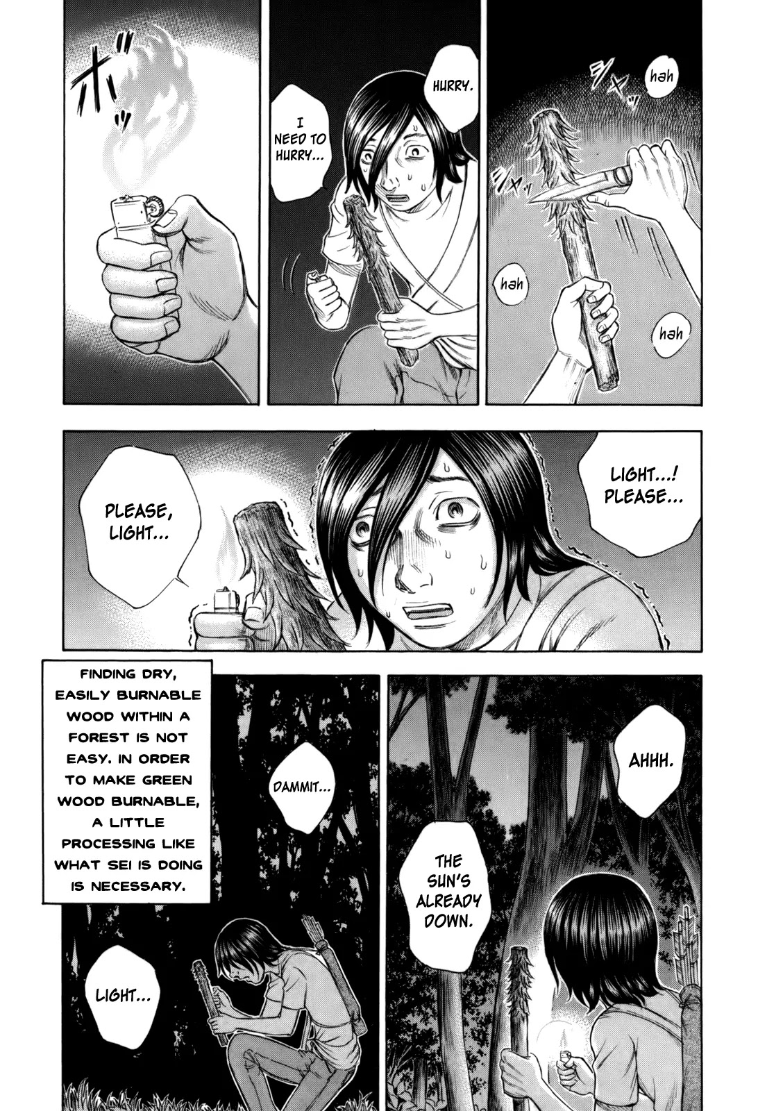 Suicide Island Chapter 15 page 12 - Chapter 15: Darkness and Light