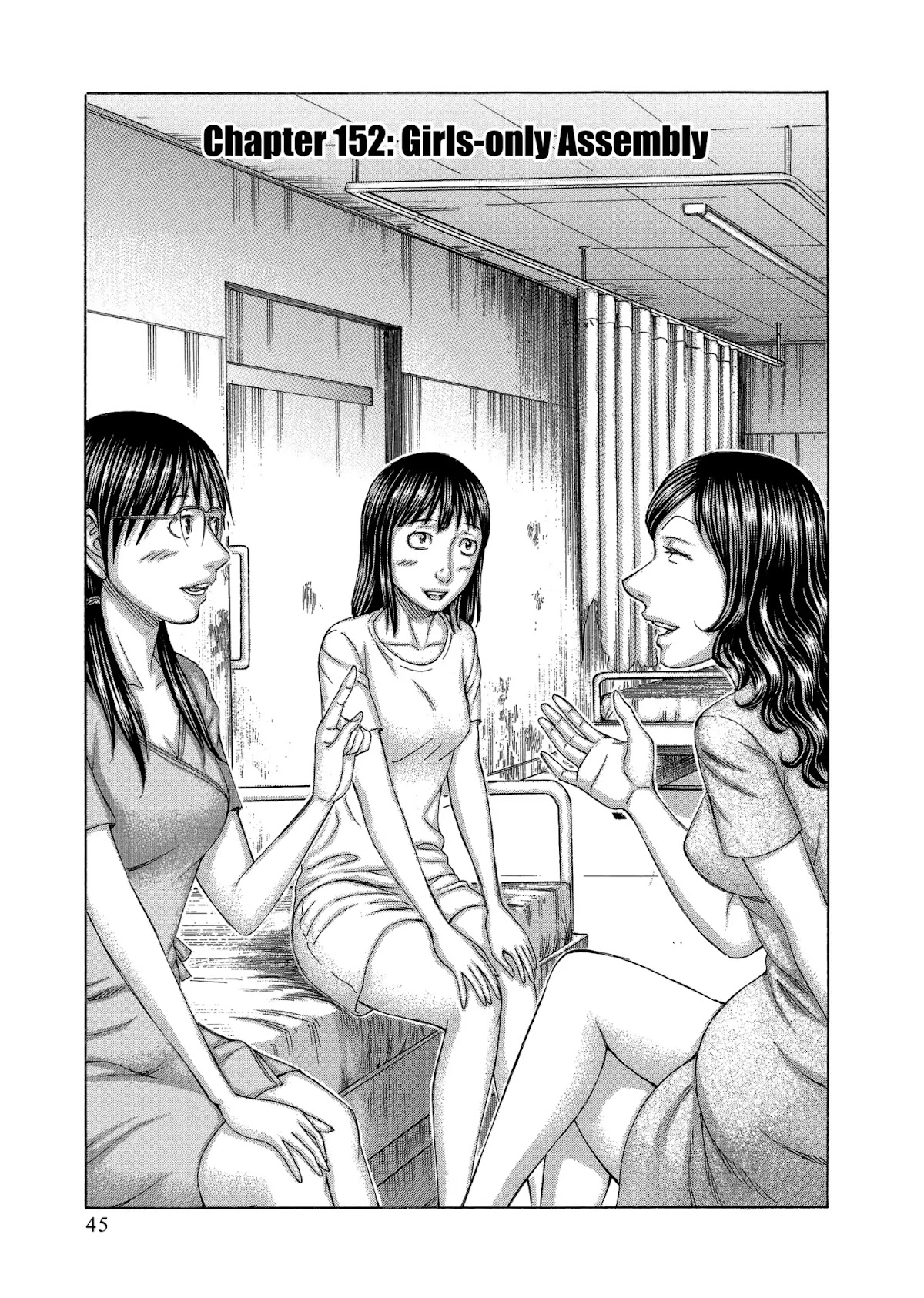 Suicide Island Chapter 152 page 1 - Chapter 152: Girls-only assembly