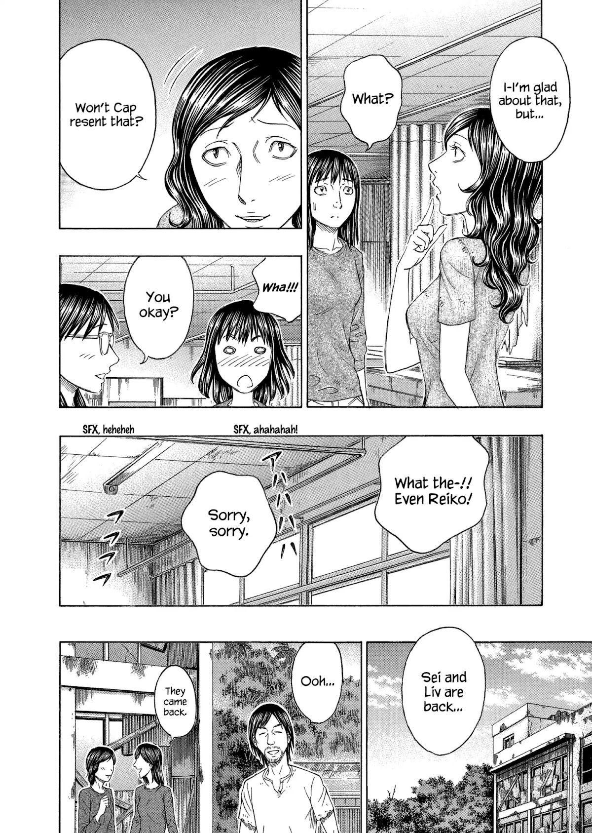 Suicide Island Chapter 152 page 8 - Chapter 152: Girls-only assembly