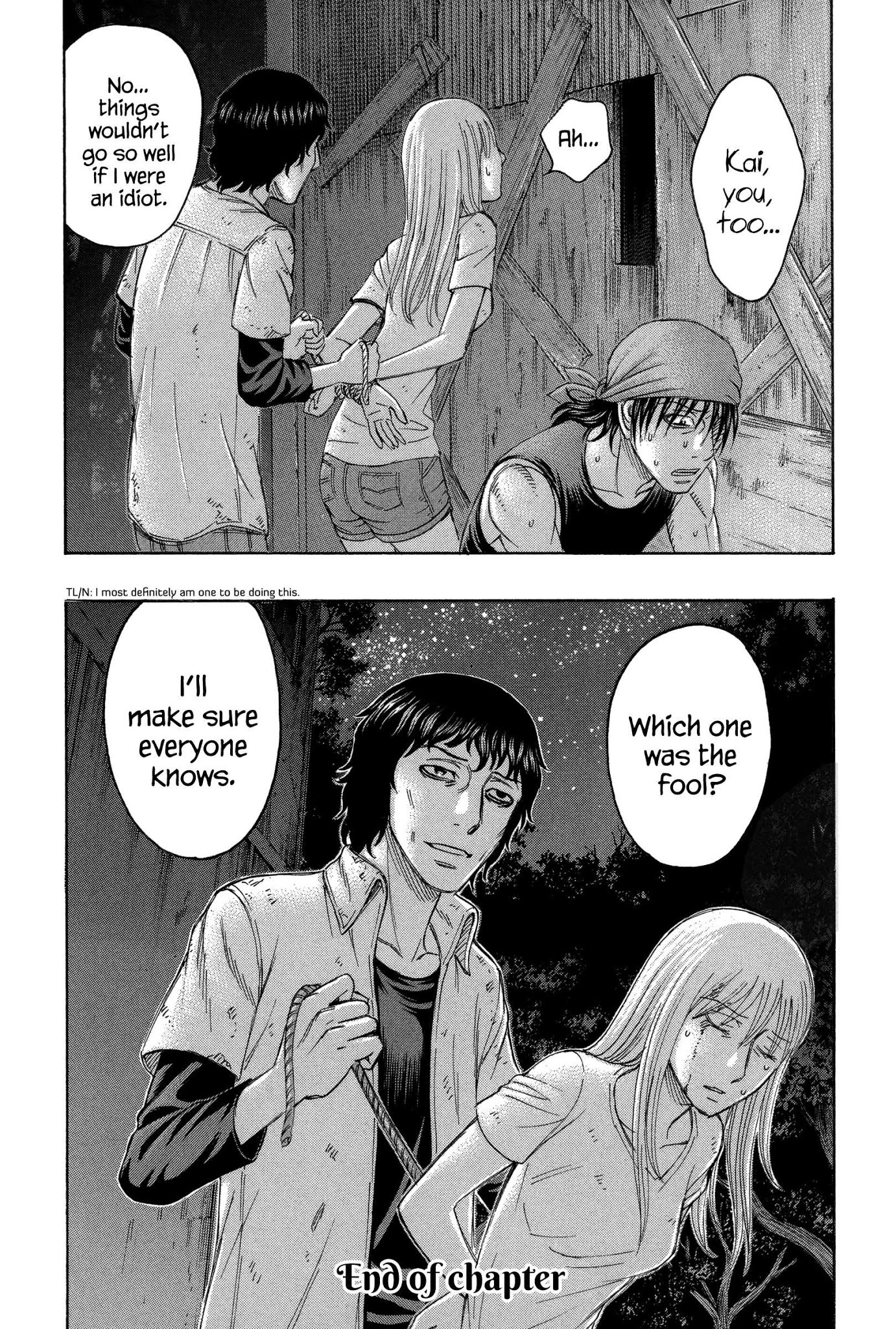Suicide Island Chapter 159 page 26 - Chapter 159: That Night