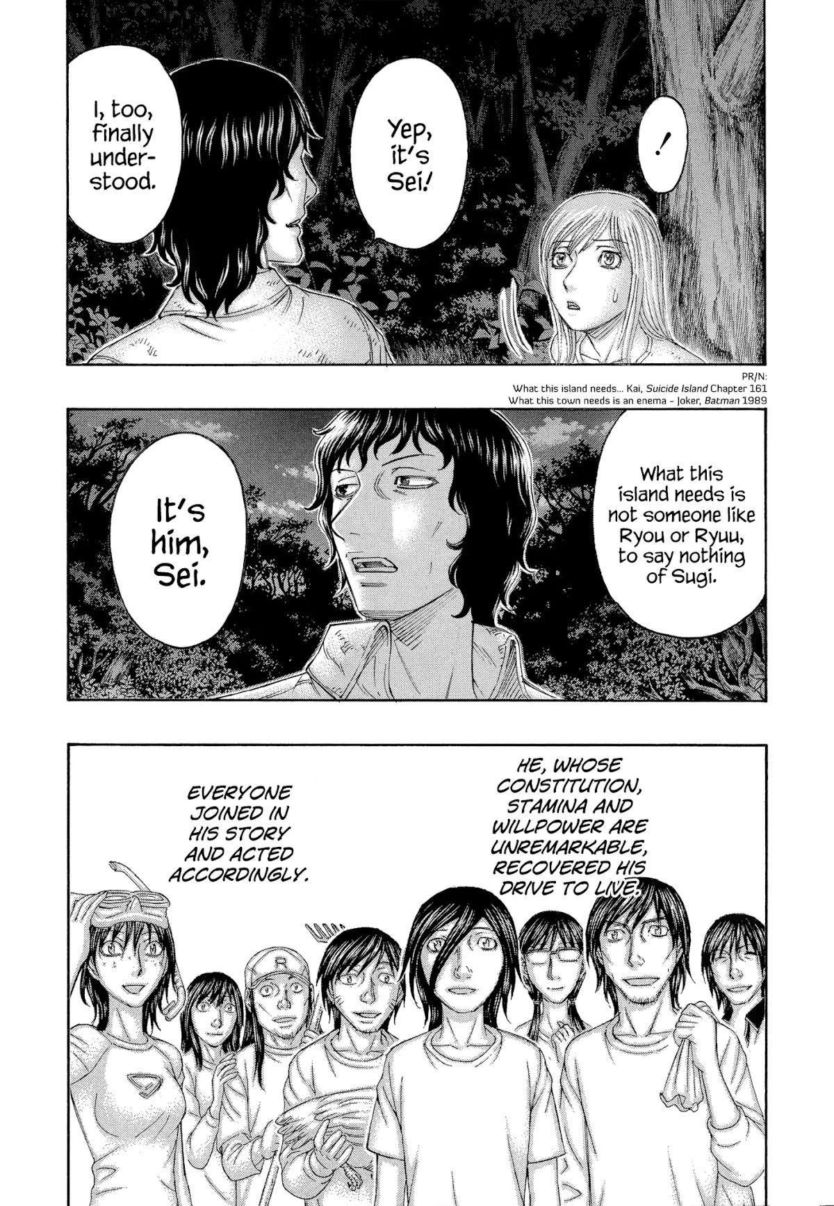 Suicide Island Chapter 161 page 17 - Chapter 161: What this island needs