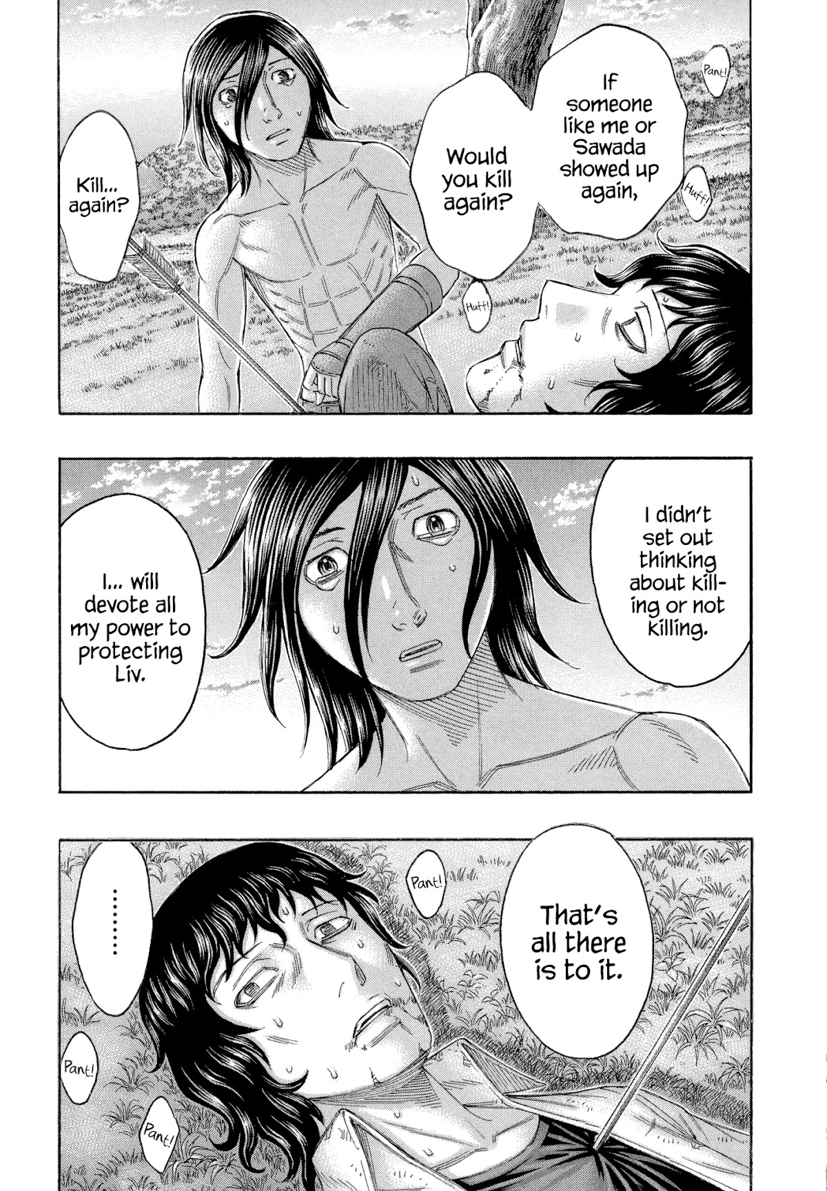 Suicide Island Chapter 167 page 11 - Chapter 167: The sunset Kai saw