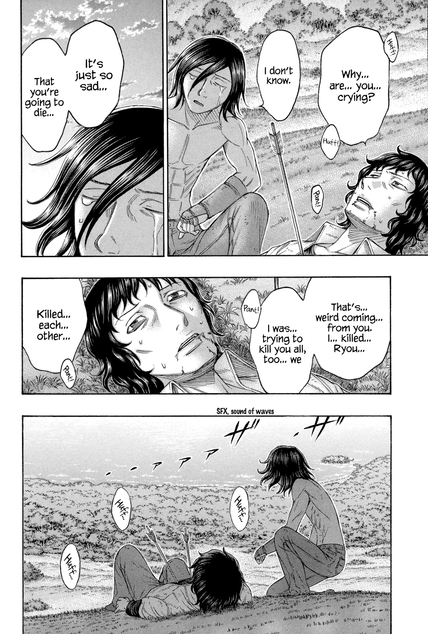 Suicide Island Chapter 167 page 12 - Chapter 167: The sunset Kai saw