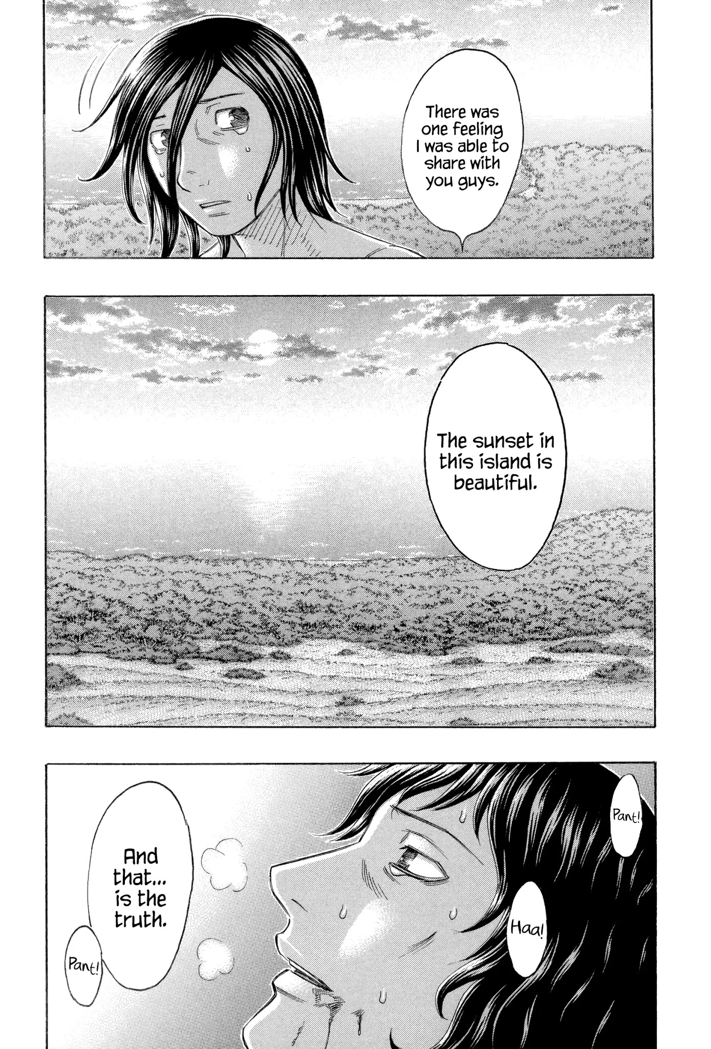 Suicide Island Chapter 167 page 13 - Chapter 167: The sunset Kai saw