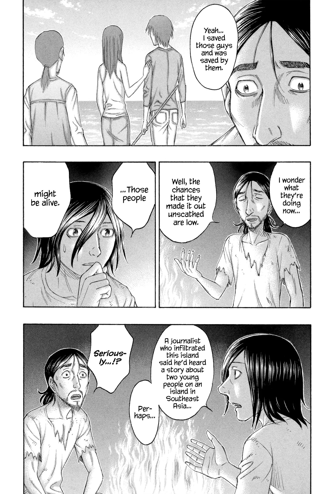 Suicide Island Chapter 167 page 19 - Chapter 167: The sunset Kai saw