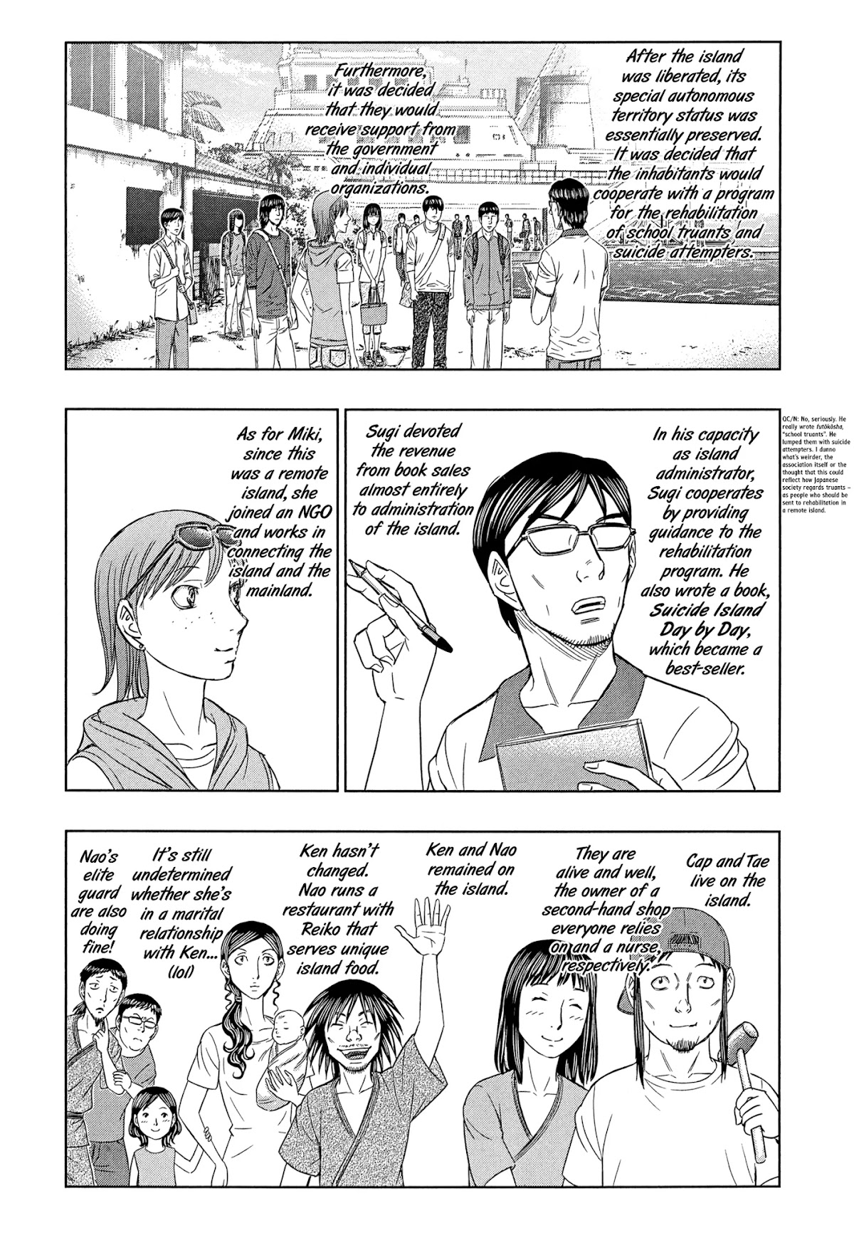 Suicide Island Chapter 168 page 31 - Chapter 168: Island of Life [END]