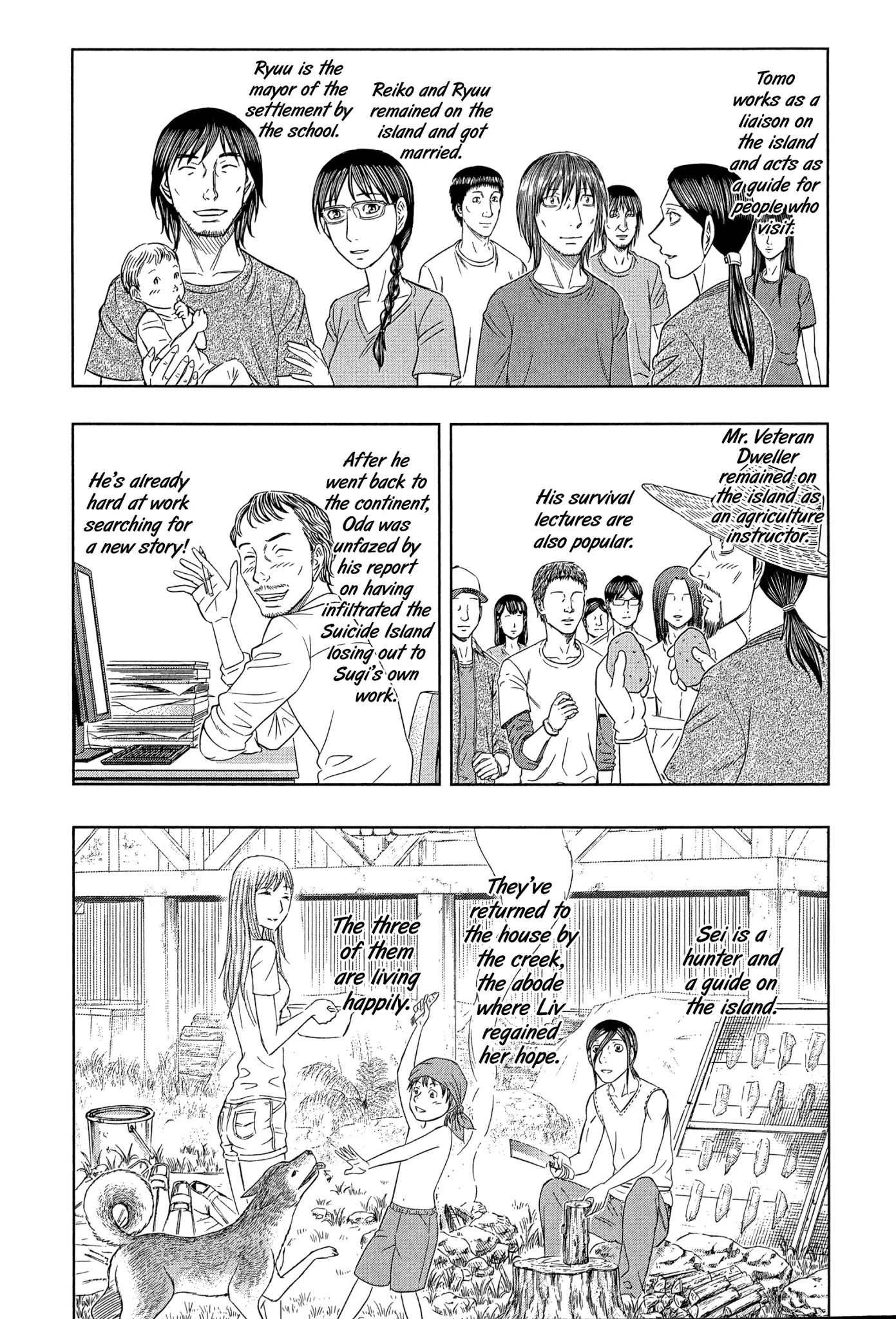 Suicide Island Chapter 168 page 32 - Chapter 168: Island of Life [END]