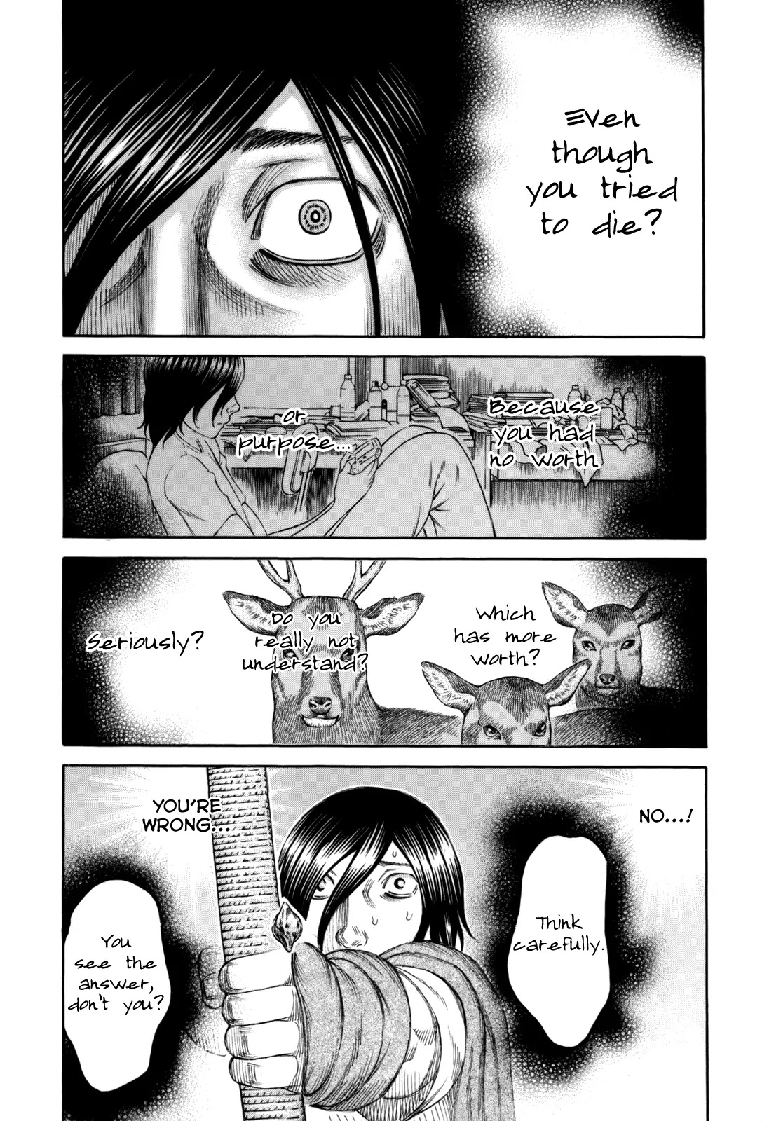 Suicide Island Chapter 18 page 12 - Chapter 18: Taking Life