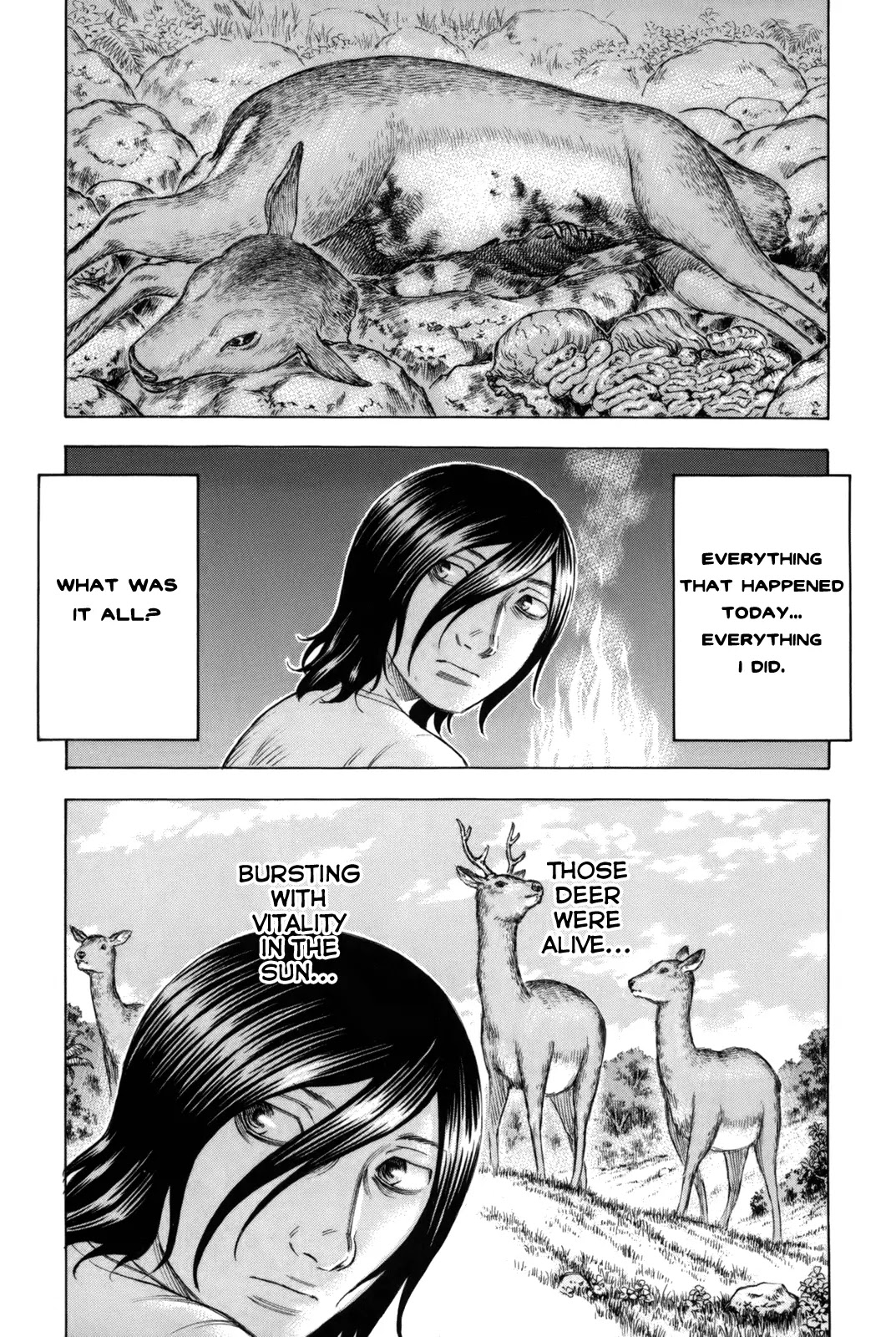 Suicide Island Chapter 19 page 13 - Chapter 19: Above that Life