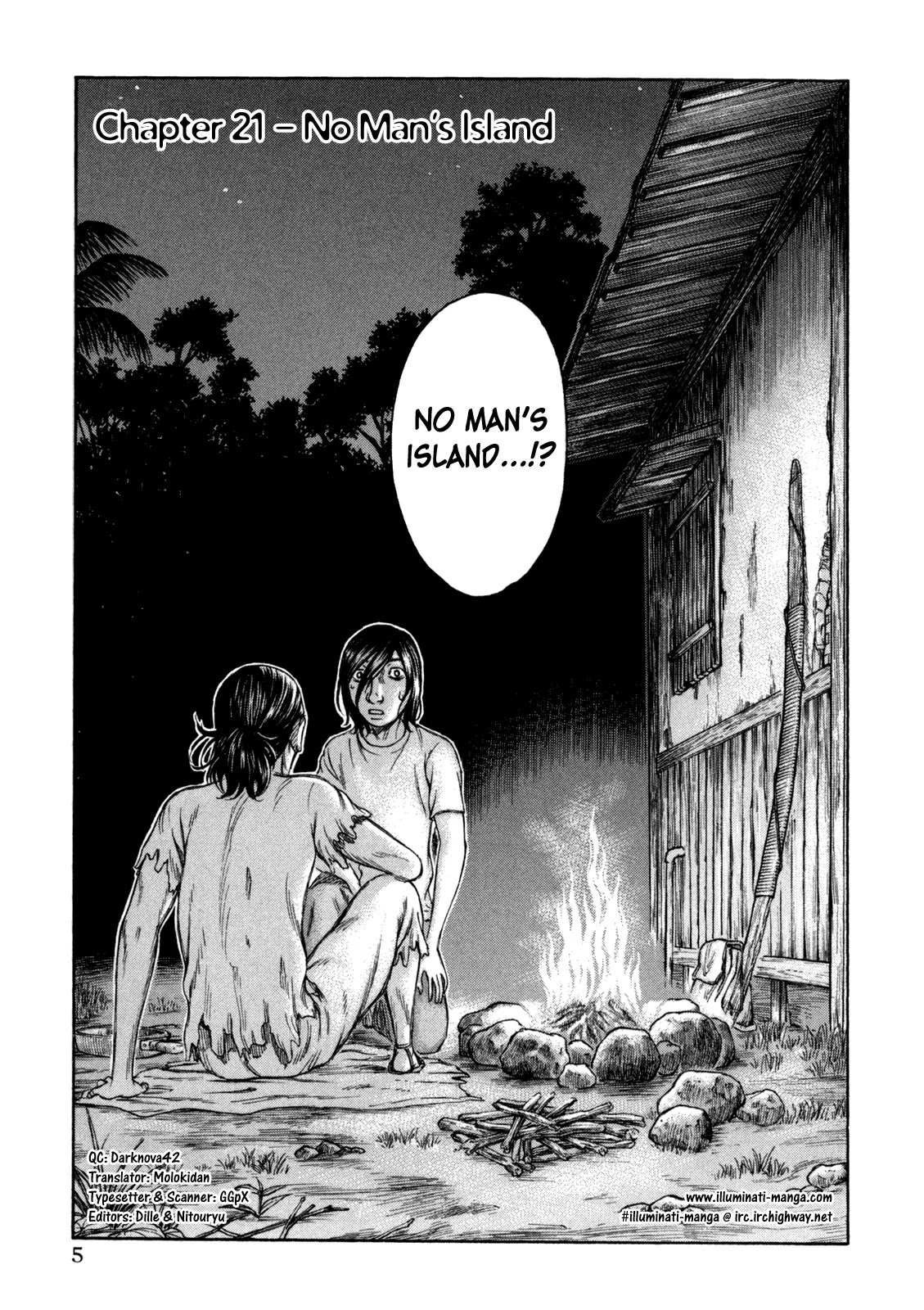 Suicide Island Chapter 21 page 7 - Chapter 21: No Man's Island