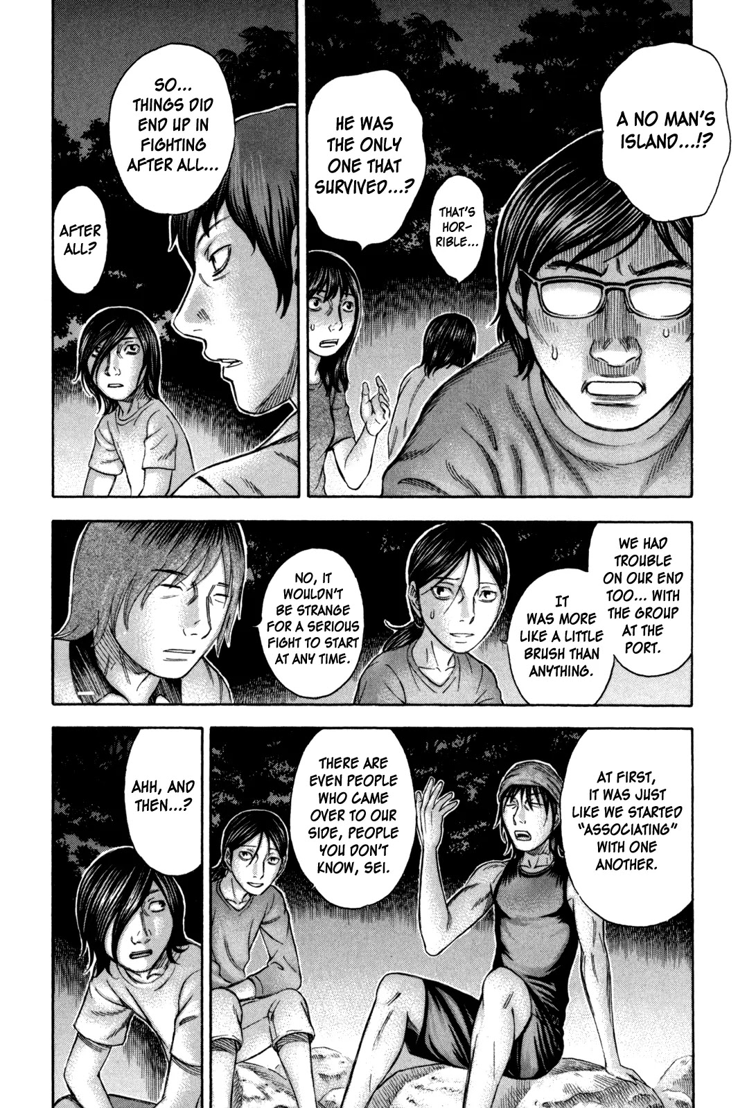 Suicide Island Chapter 24 page 14 - Chapter 24: Return and Unrest