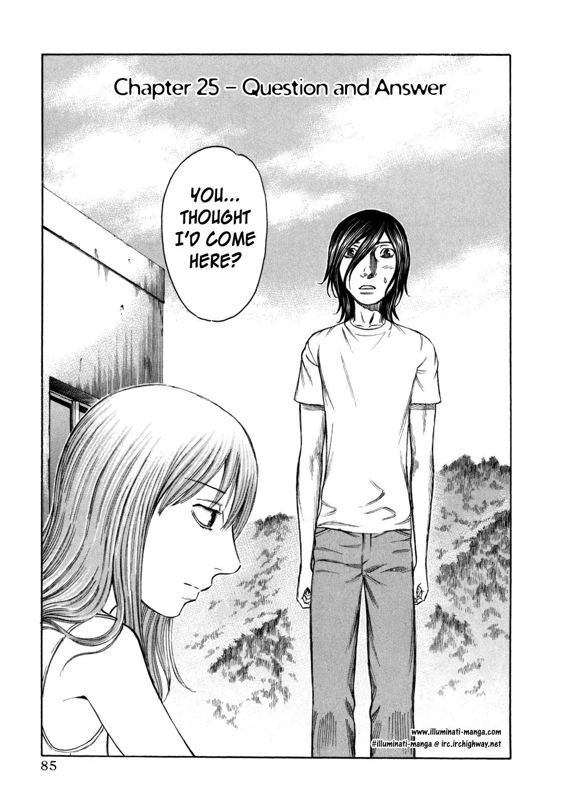 Suicide Island Chapter 25 page 1 - Chapter 25: Question and Answer