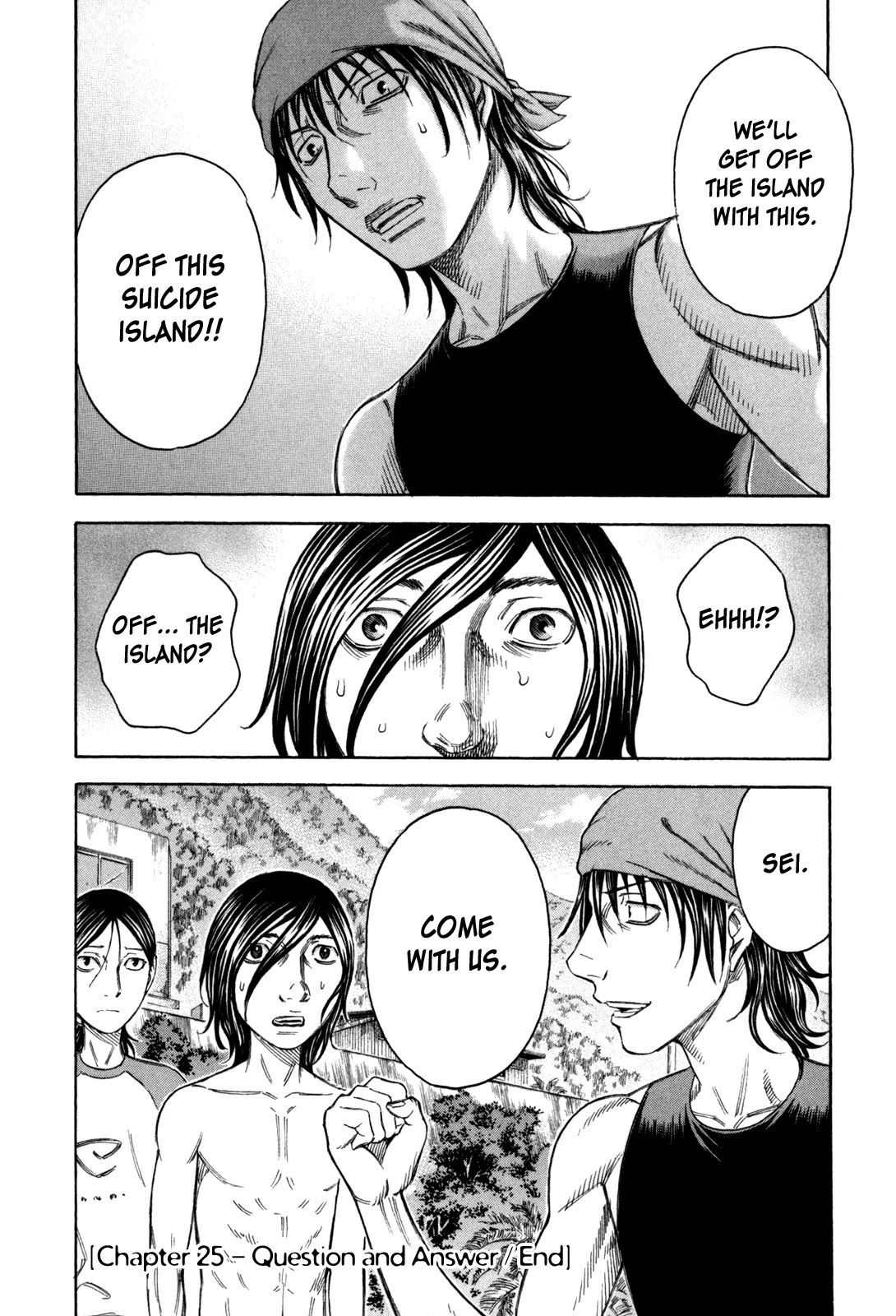 Suicide Island Chapter 25 page 20 - Chapter 25: Question and Answer