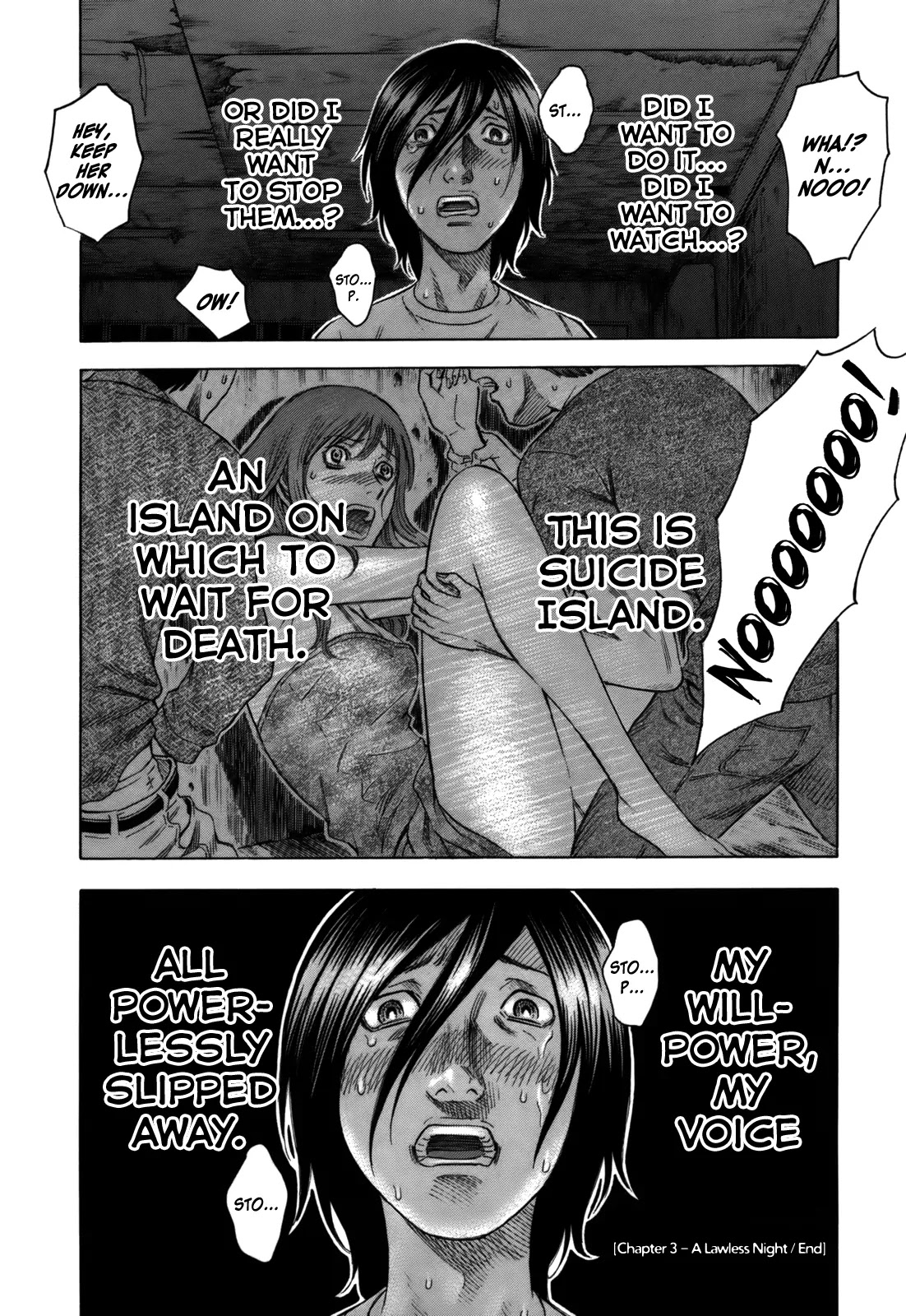 Suicide Island Chapter 3 page 20 - Chapter 3: The Lawless Night