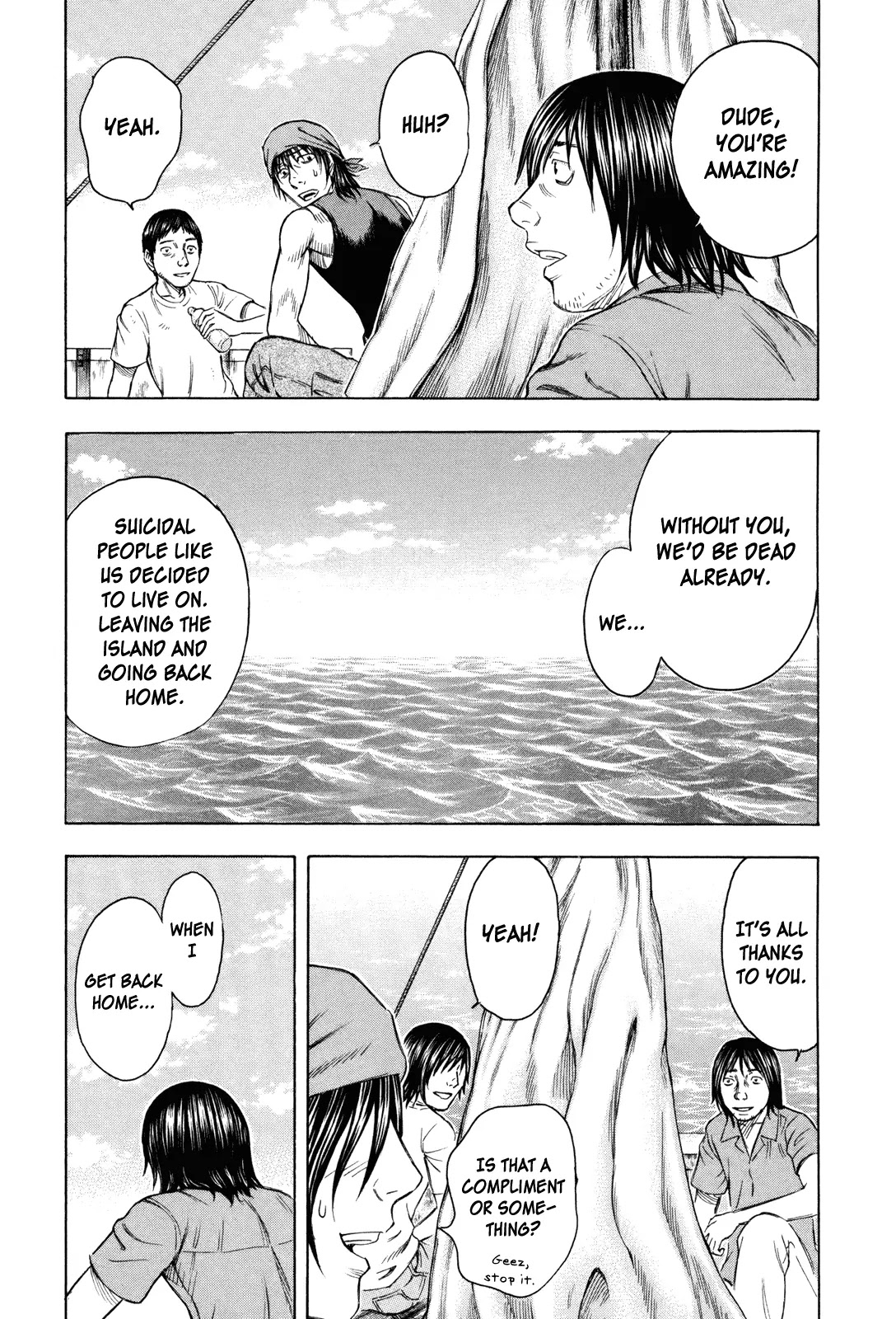 Suicide Island Chapter 31 page 13 - Chapter 31: Drifting