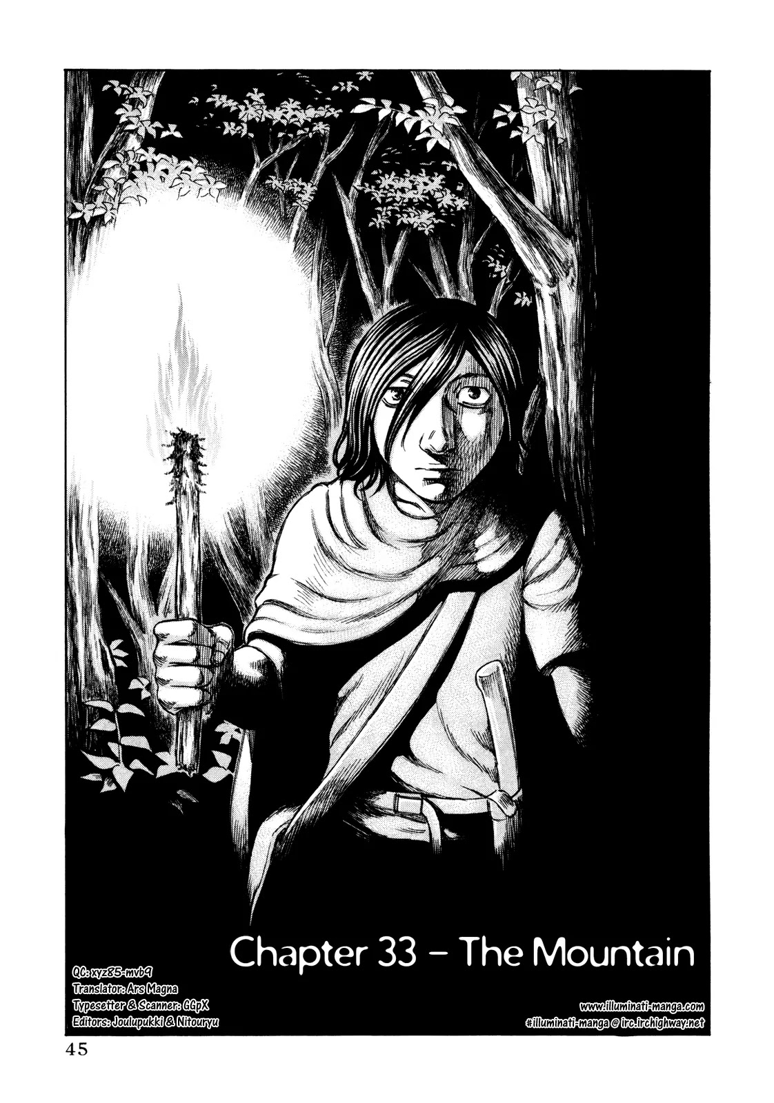 Suicide Island Chapter 33 page 1 - Chapter 33: The Mountain