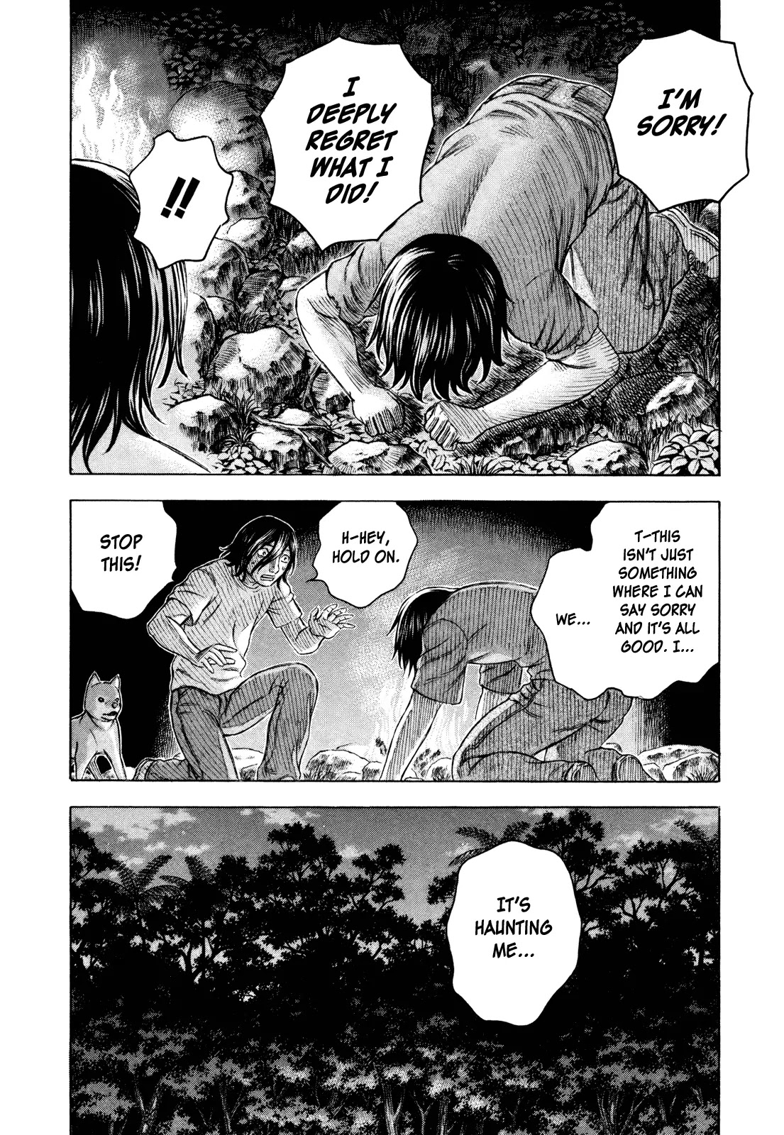 Suicide Island Chapter 35 page 16 - Chapter 35: Apology