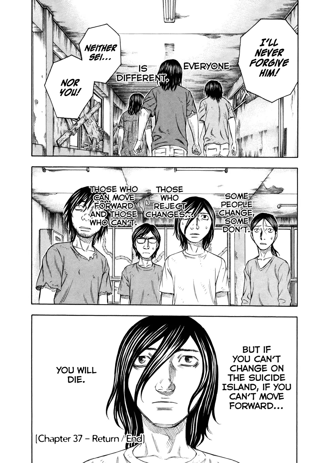 Suicide Island Chapter 37 page 20 - Chapter 37: Return