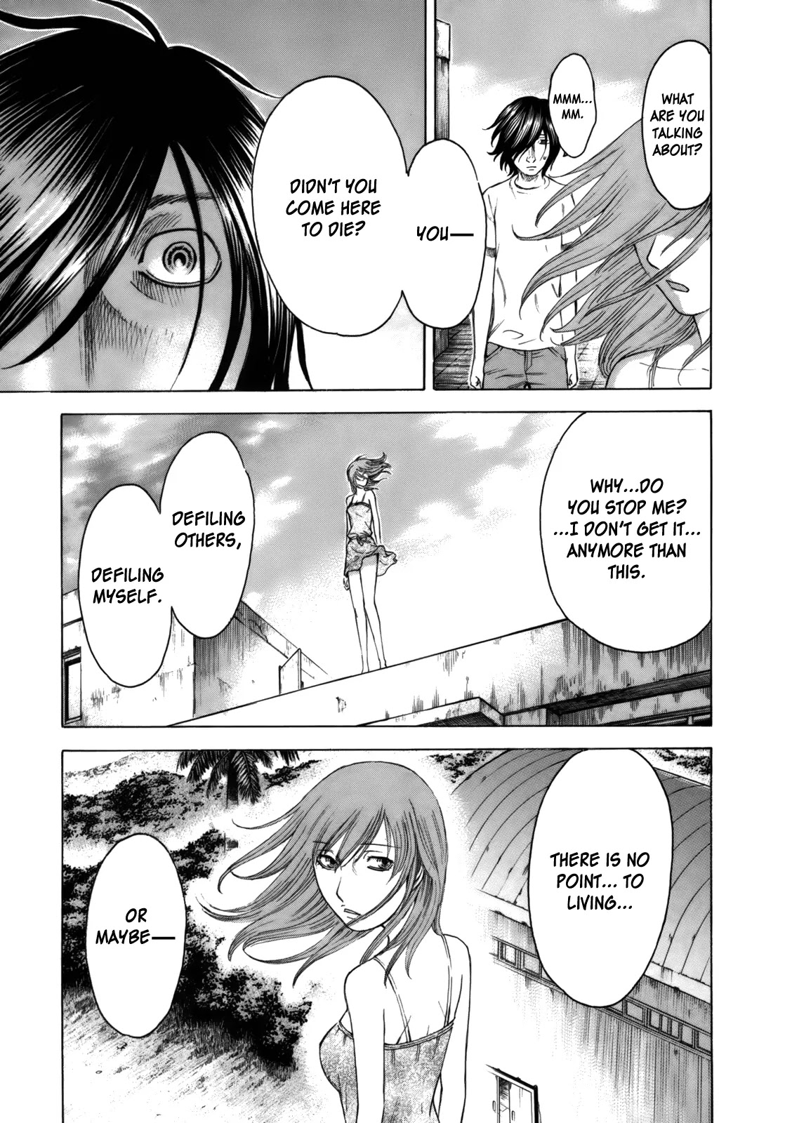 Suicide Island Chapter 4 page 15 - Chapter 4: Rooftop