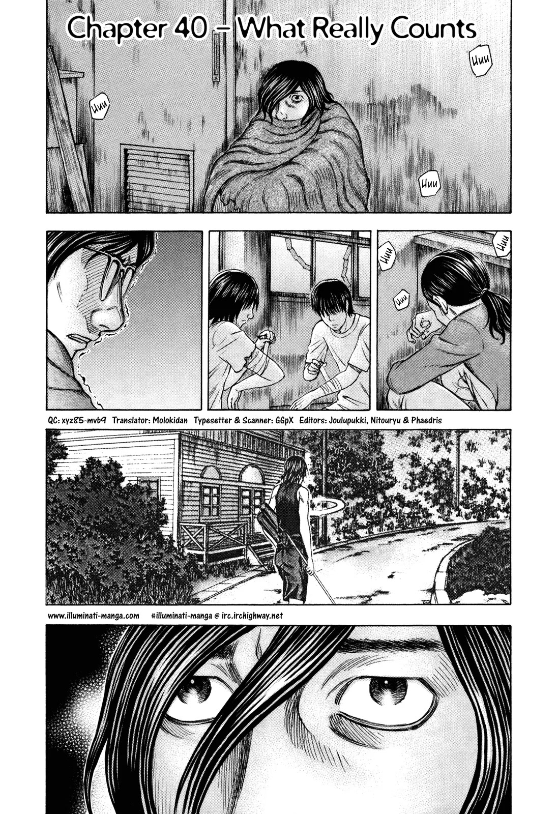 Suicide Island Chapter 40 page 1 - Chapter 40: What Really Counts