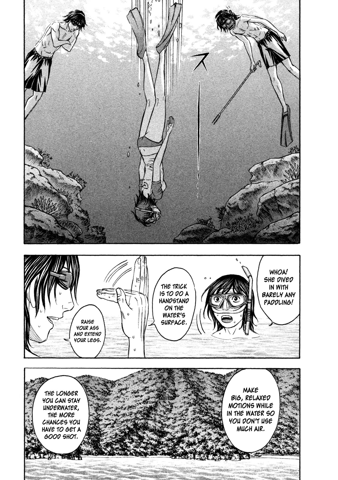 Suicide Island Chapter 41 page 11 - Chapter 41: Spearfishing