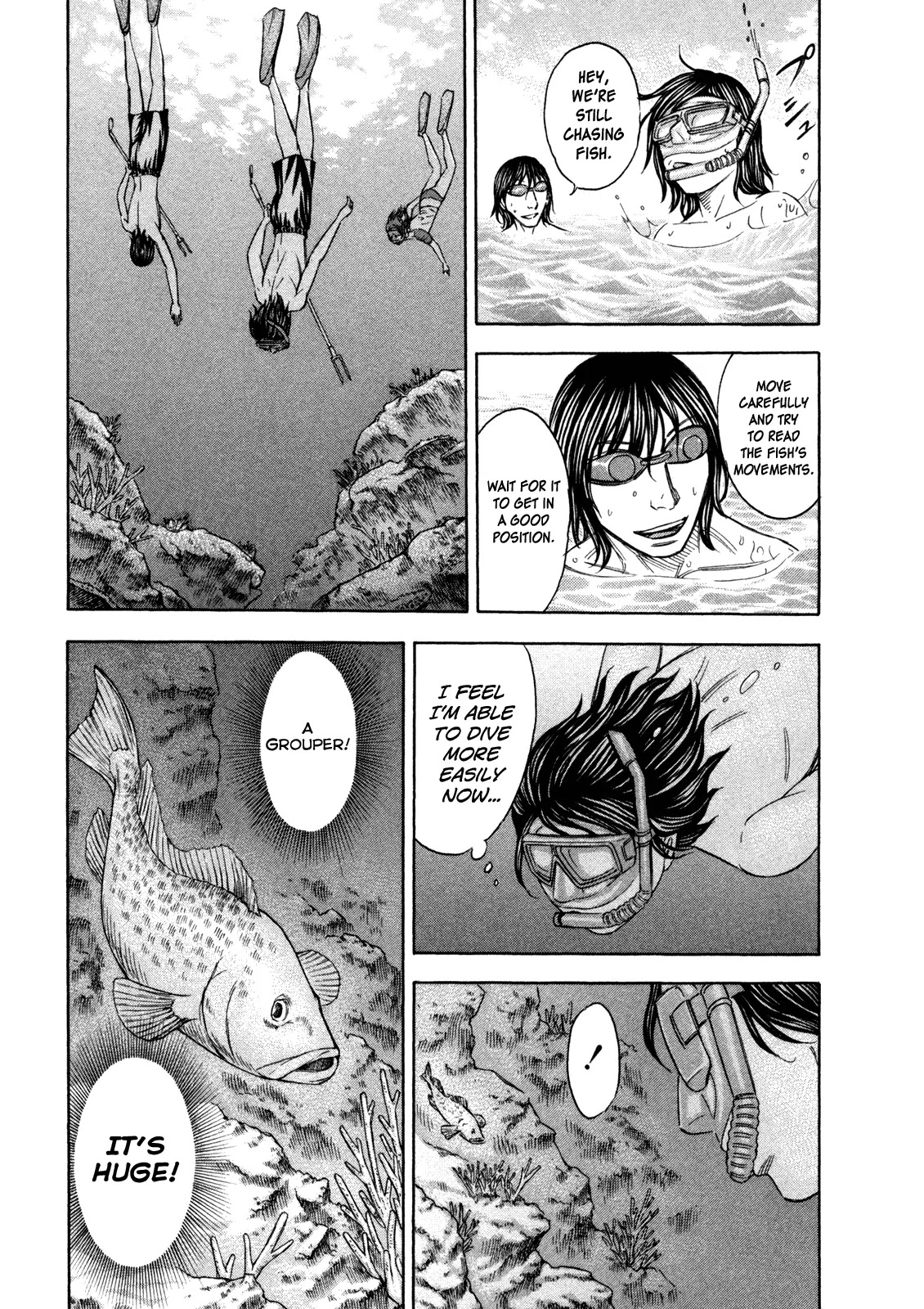 Suicide Island Chapter 41 page 13 - Chapter 41: Spearfishing