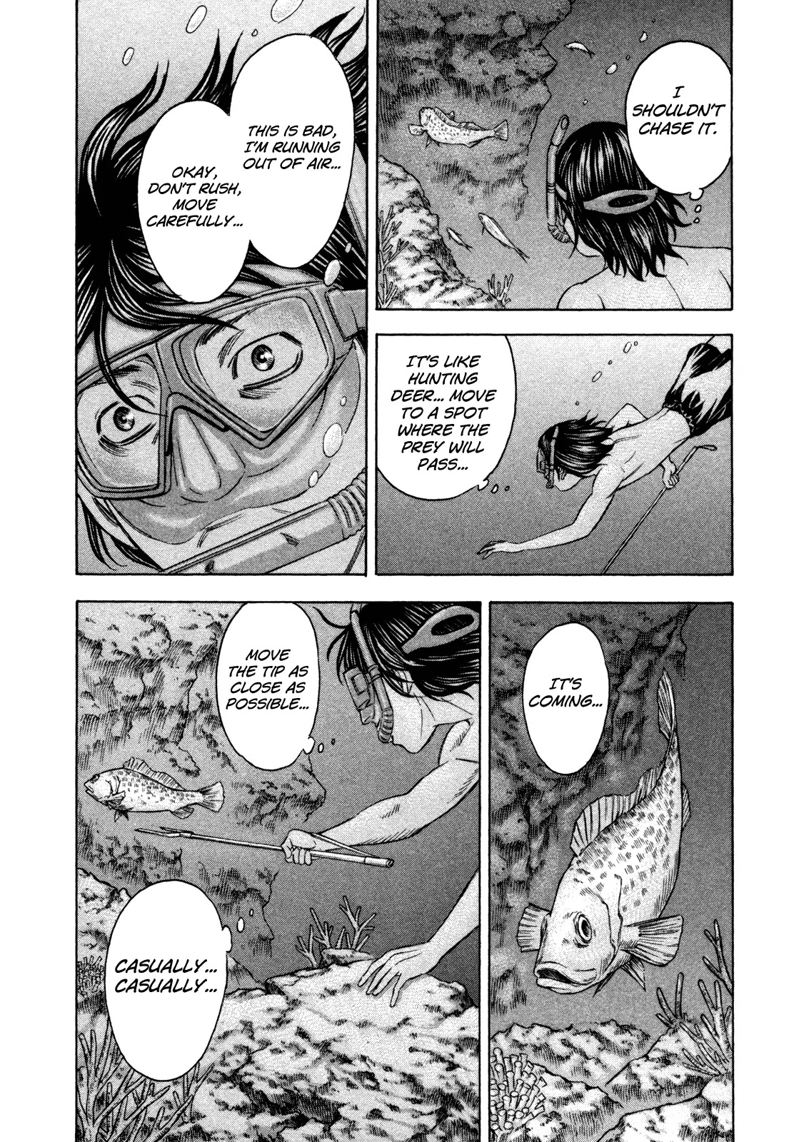 Suicide Island Chapter 41 page 14 - Chapter 41: Spearfishing