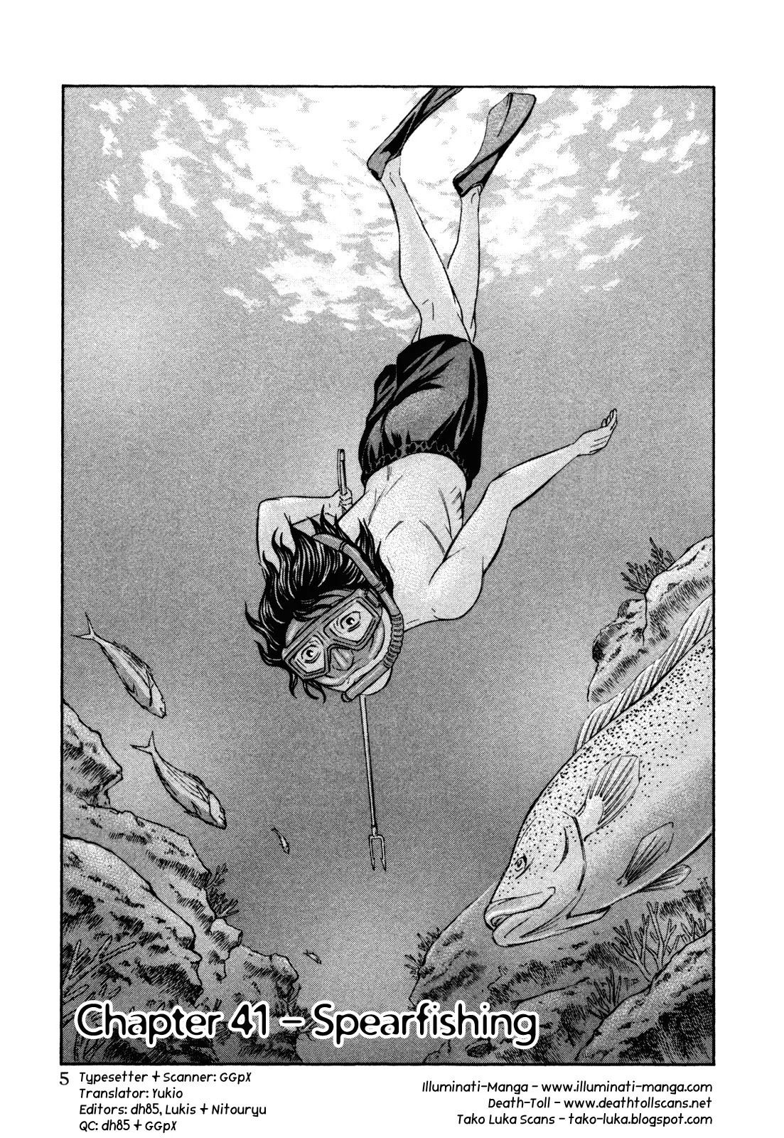 Suicide Island Chapter 41 page 7 - Chapter 41: Spearfishing