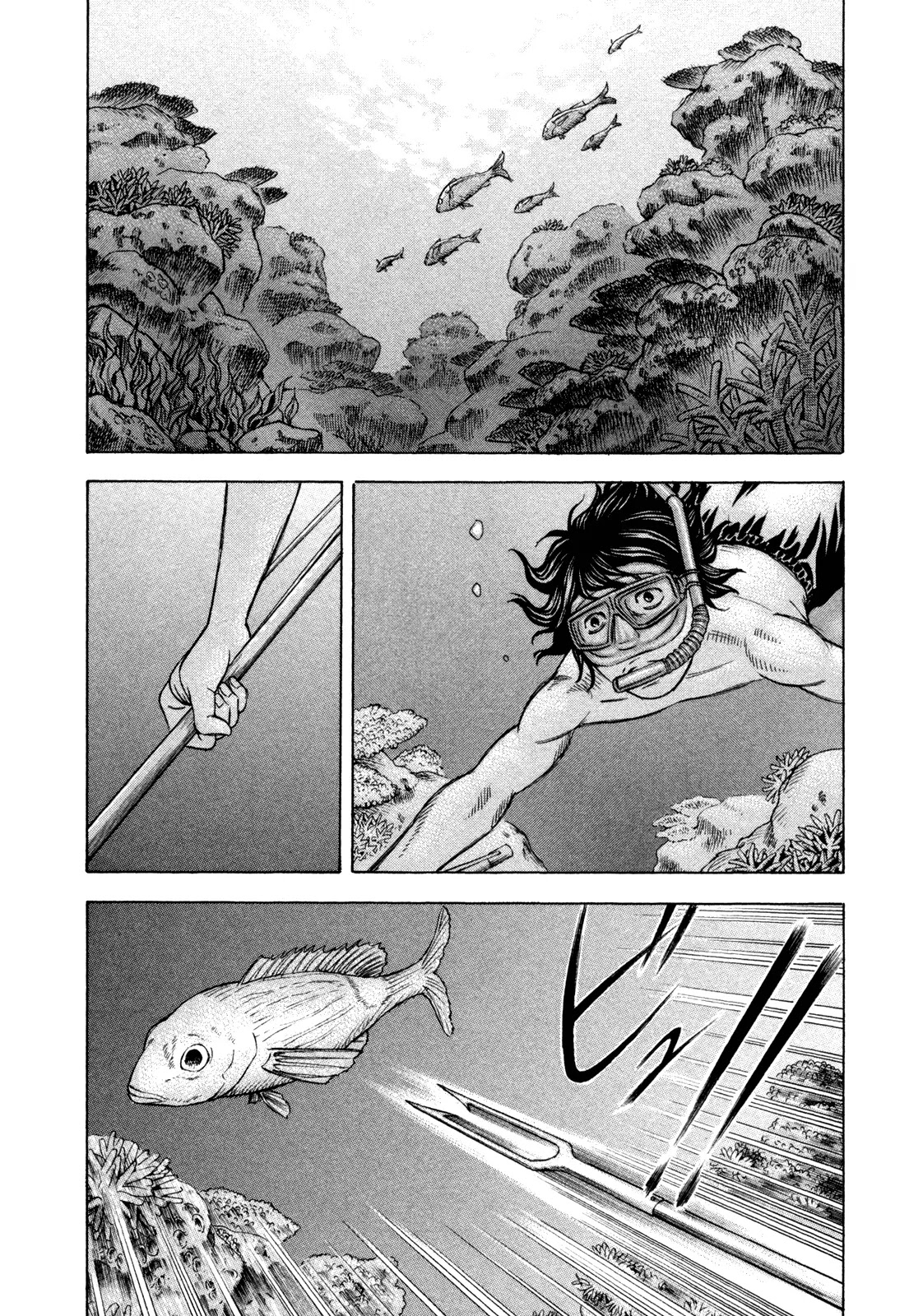 Suicide Island Chapter 41 page 8 - Chapter 41: Spearfishing