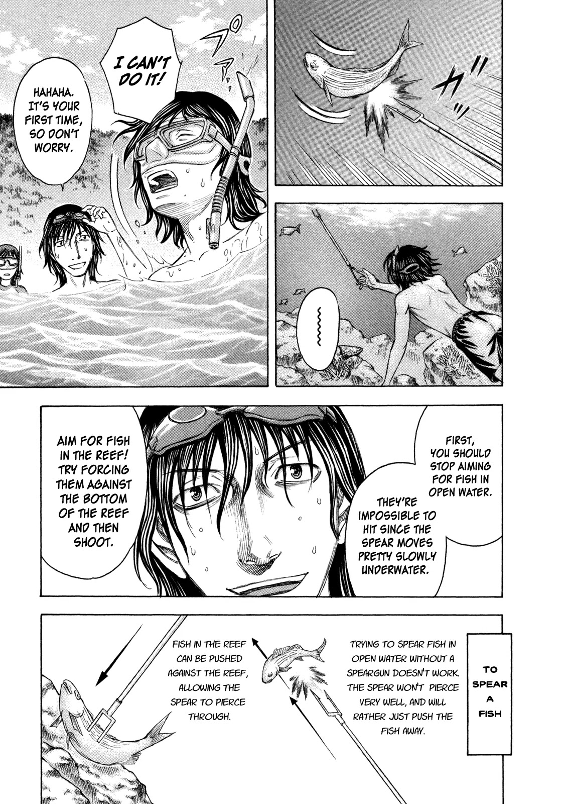 Suicide Island Chapter 41 page 9 - Chapter 41: Spearfishing