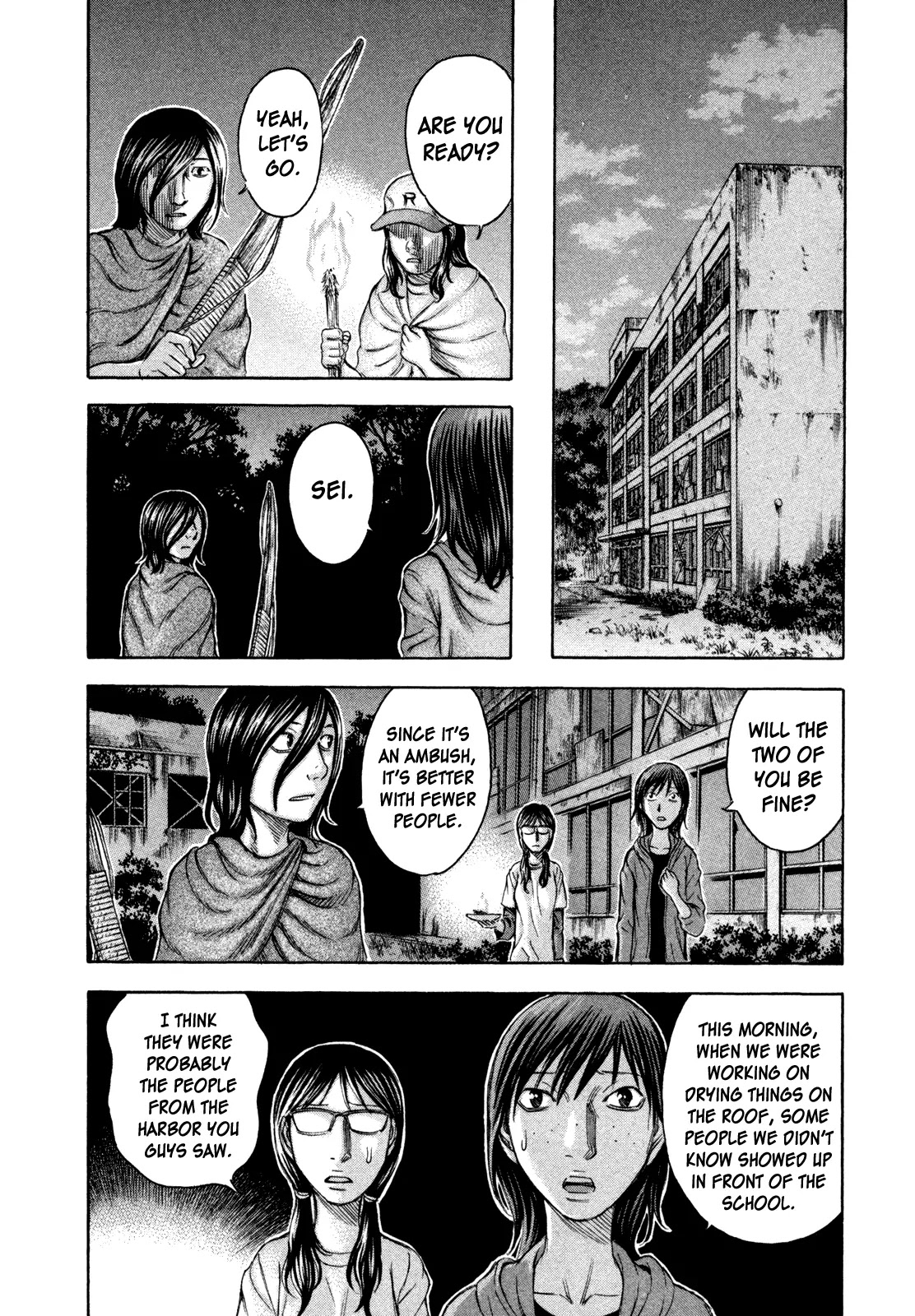 Suicide Island Chapter 44 page 14 - Chapter 44: Have-Not Comrades