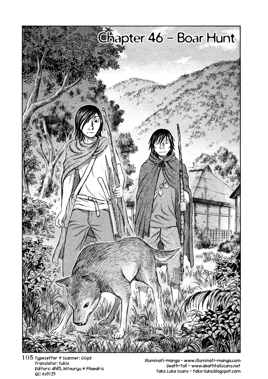 Suicide Island Chapter 46 page 1 - Chapter 46: Boar Hunt