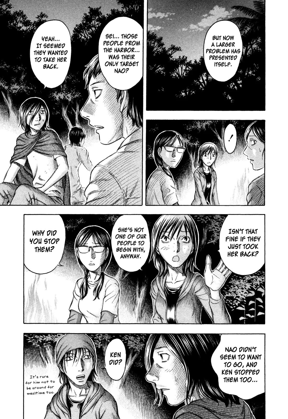 Suicide Island Chapter 47 page 11 - Chapter 47: New Worries