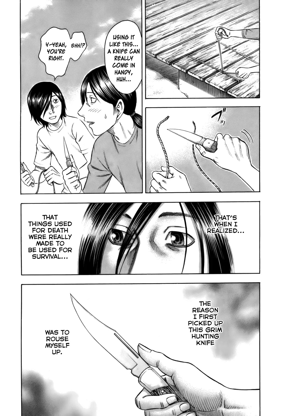 Suicide Island Chapter 5 page 11 - Chapter 5: Knife