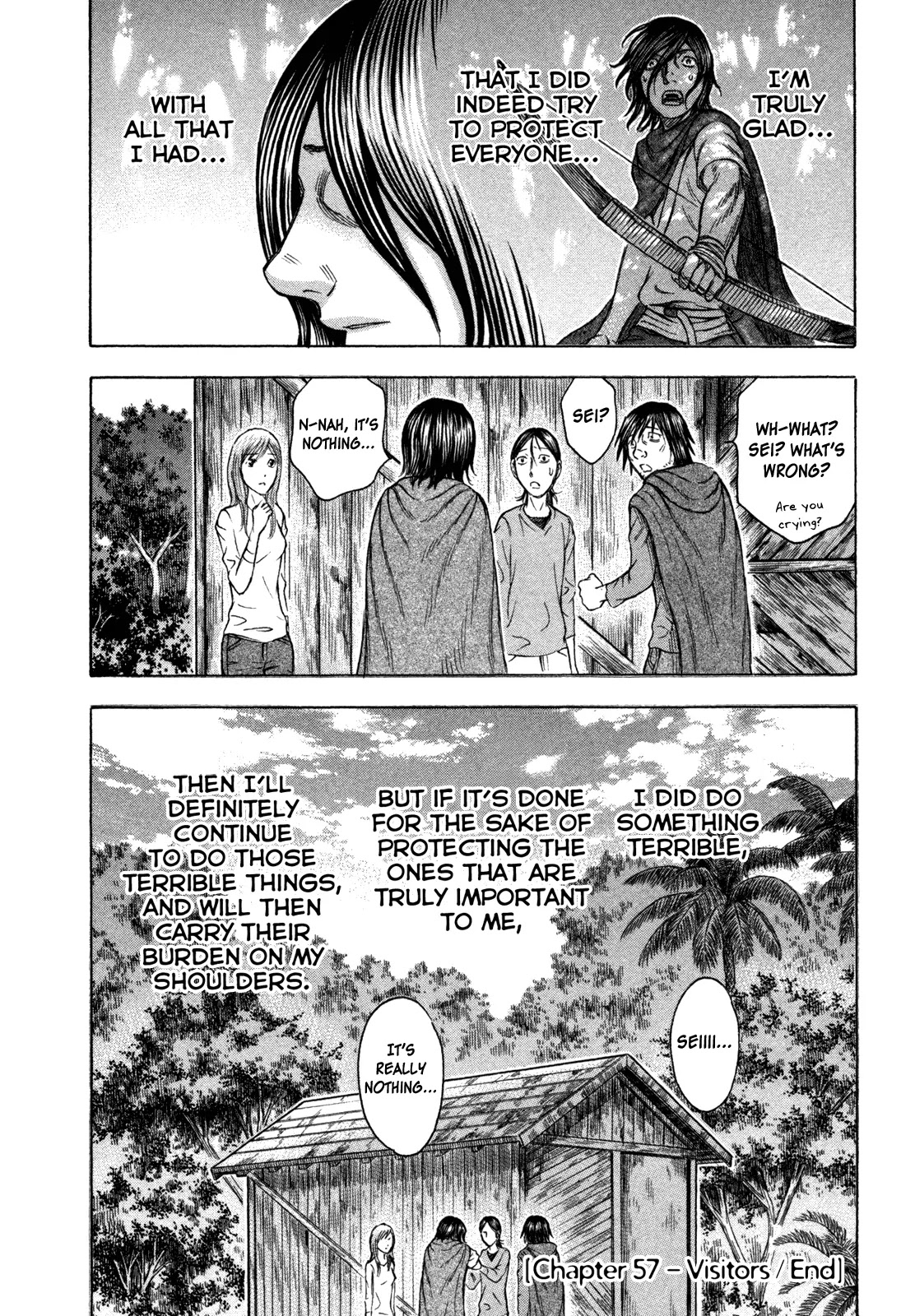 Suicide Island Chapter 57 page 20 - Chapter 57: Visitor