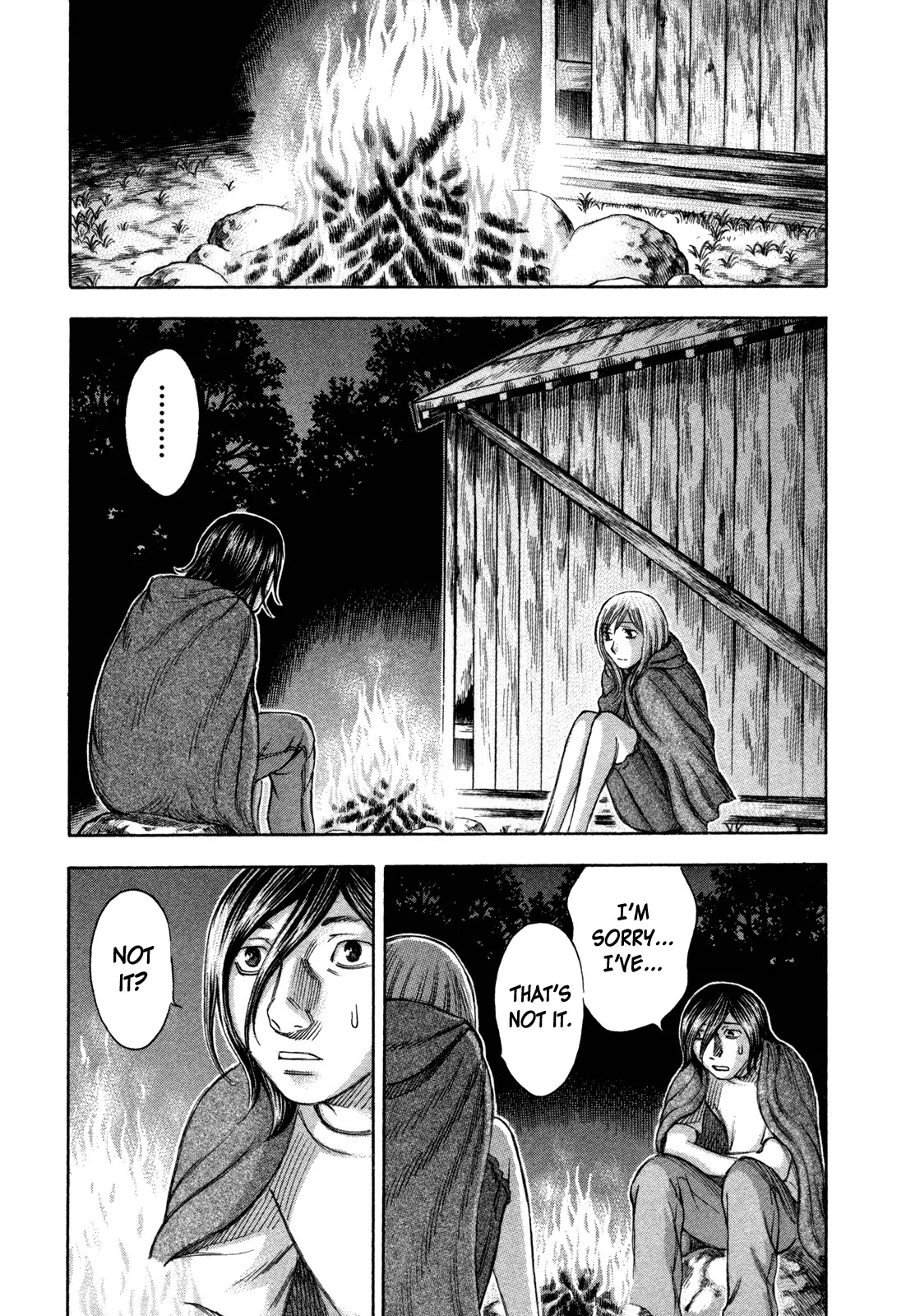 Suicide Island Chapter 58 page 17 - Chapter 58: Two at the Mountain Hut