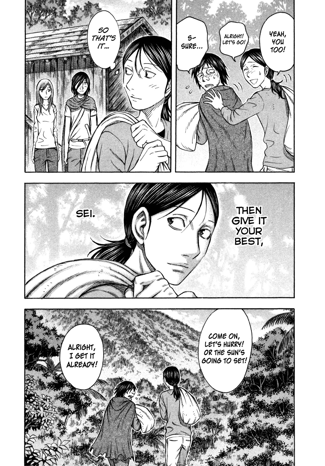 Suicide Island Chapter 58 page 5 - Chapter 58: Two at the Mountain Hut