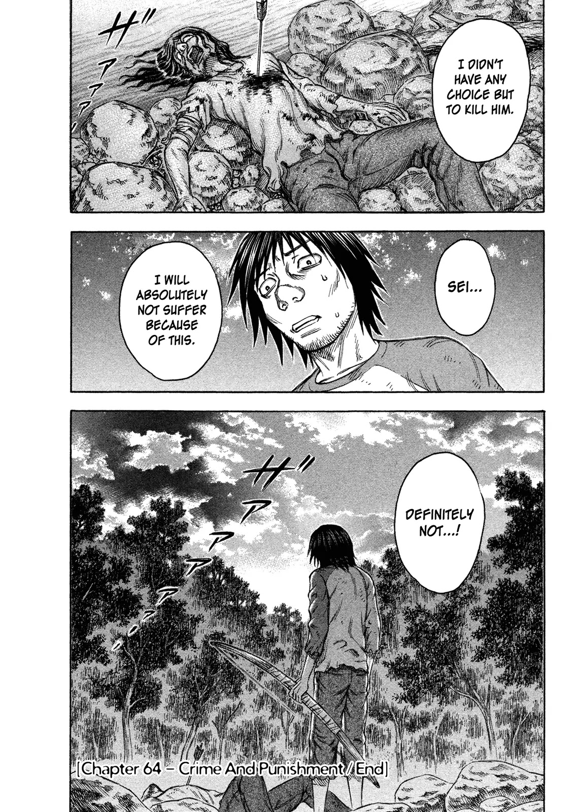 Suicide Island Chapter 64 page 20 - Chapter 64: Crime and Punishment