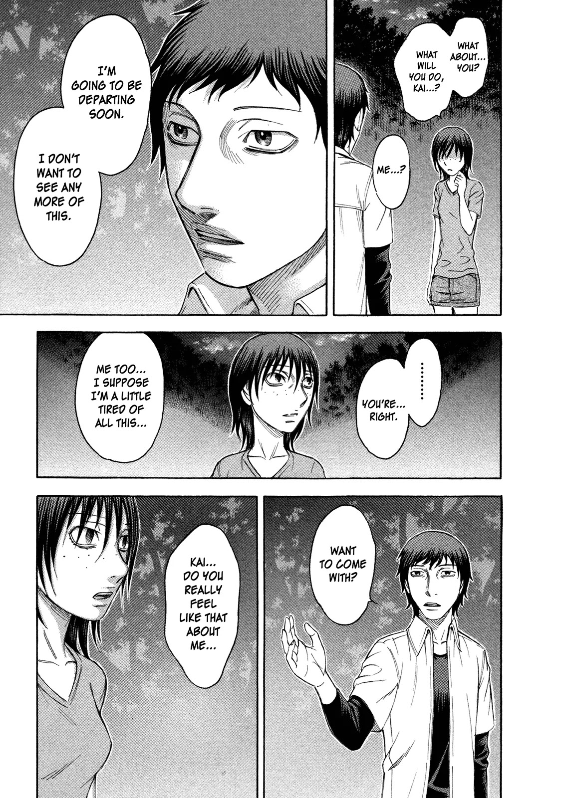 Suicide Island Chapter 67 page 9 - Chapter 67: Miki's Decision