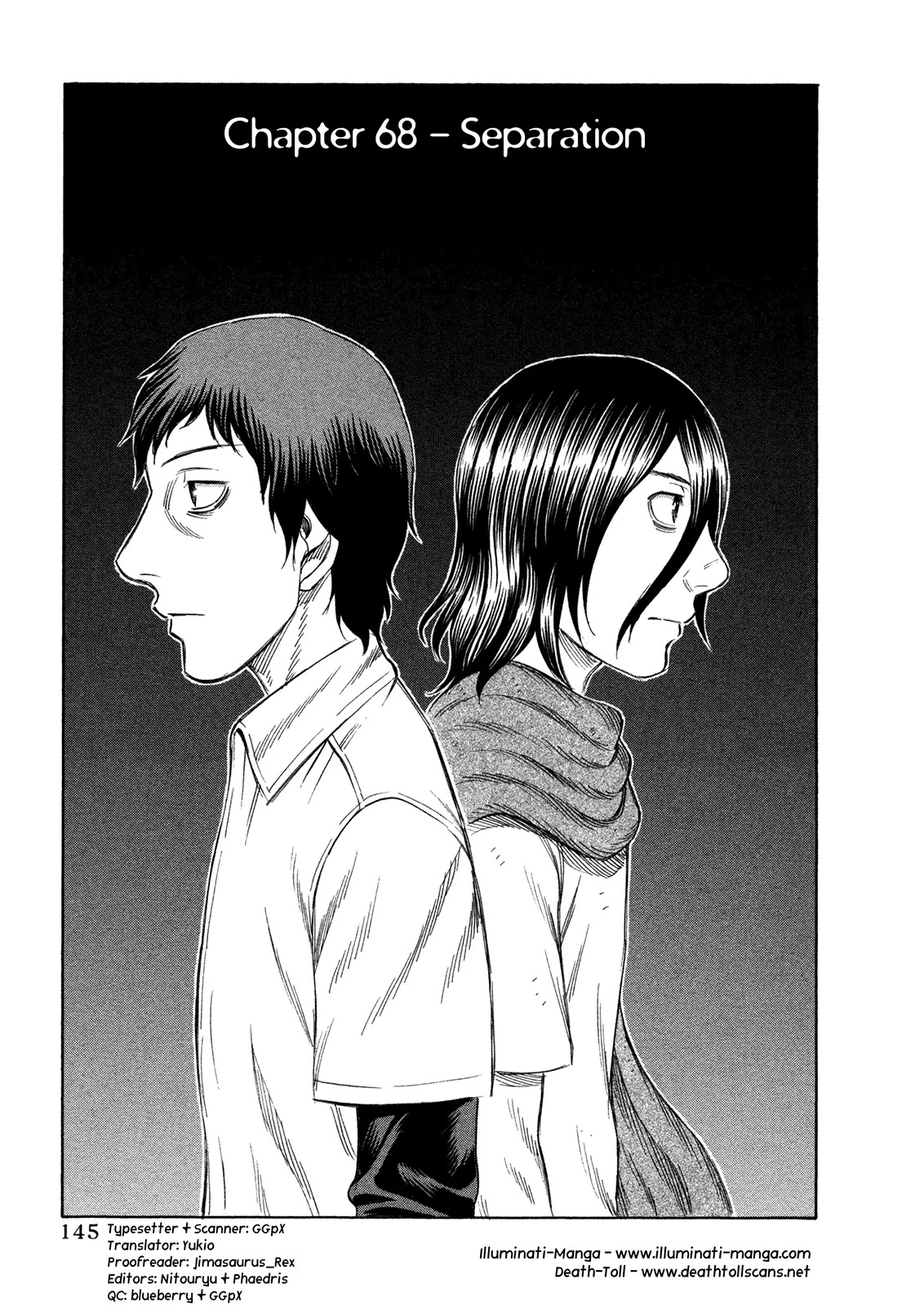 Suicide Island Chapter 68 page 1 - Chapter 68: Separation