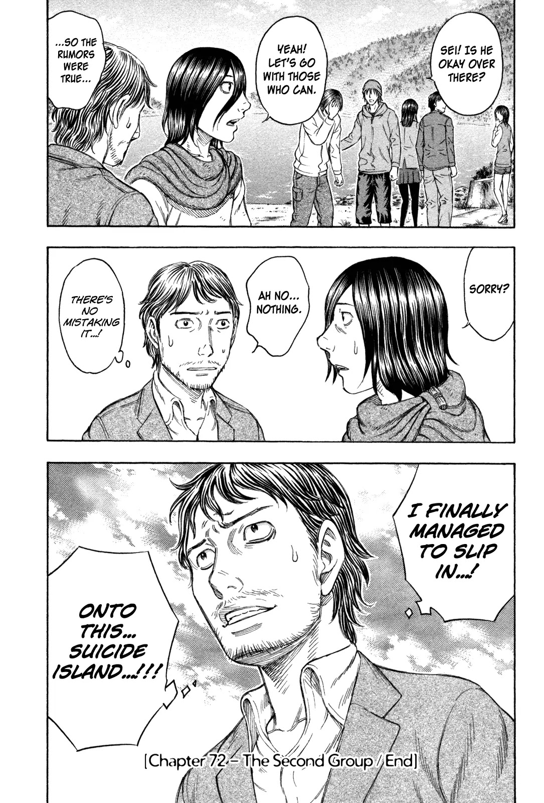 Suicide Island Chapter 72 page 20 - Chapter 72: The Second Group