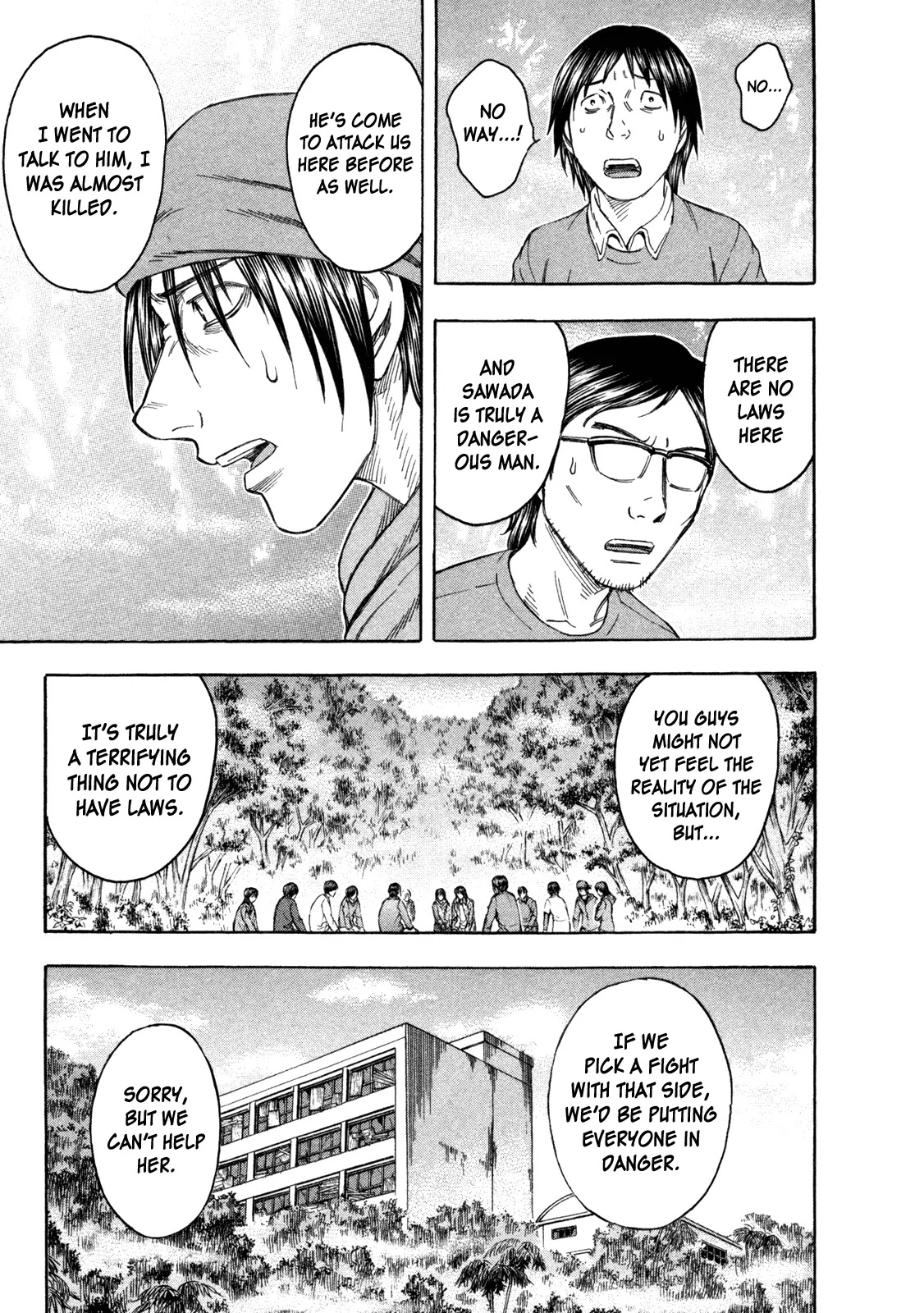 Suicide Island Chapter 74 page 15 - Chapter 74: The First Night