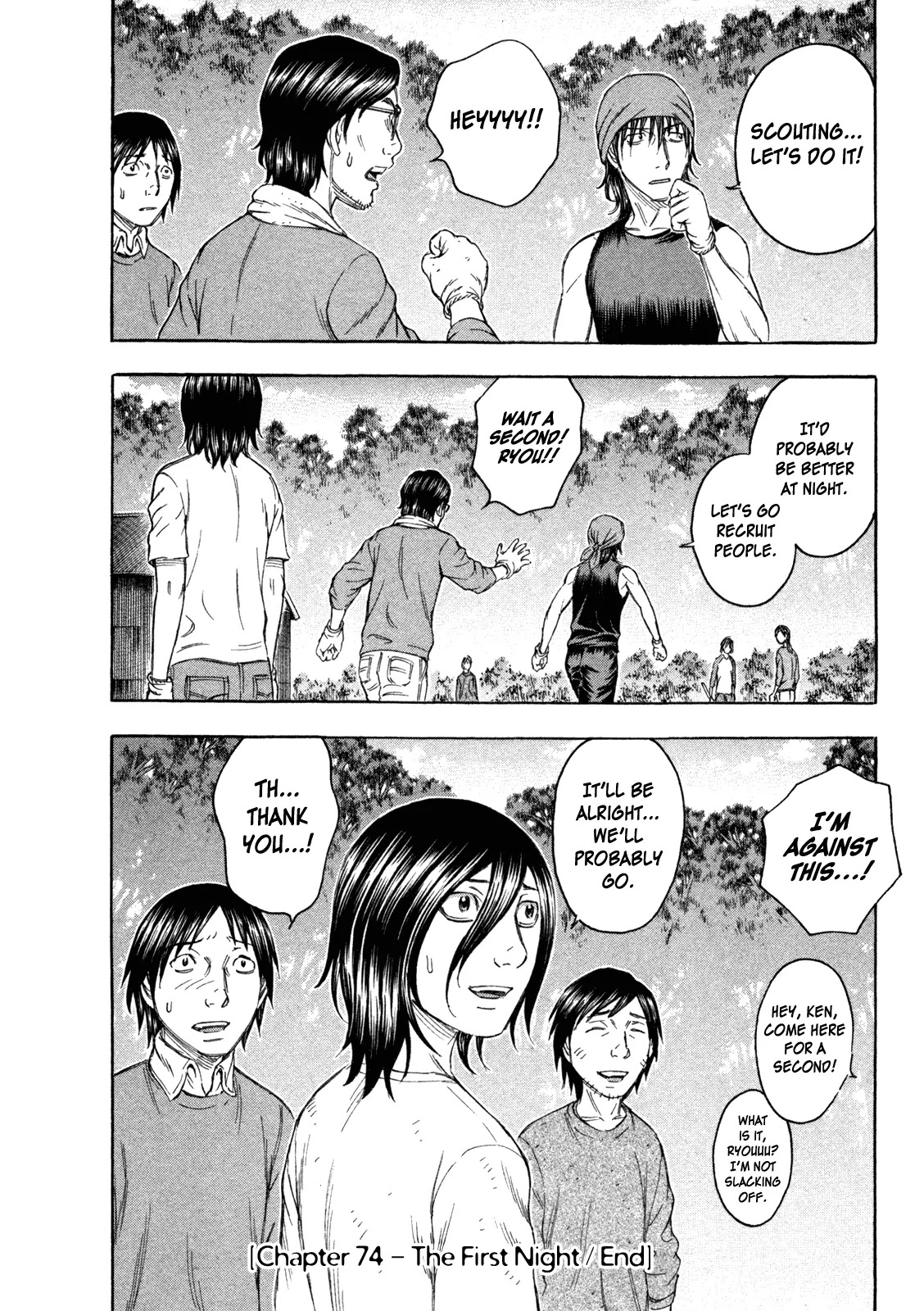 Suicide Island Chapter 74 page 20 - Chapter 74: The First Night