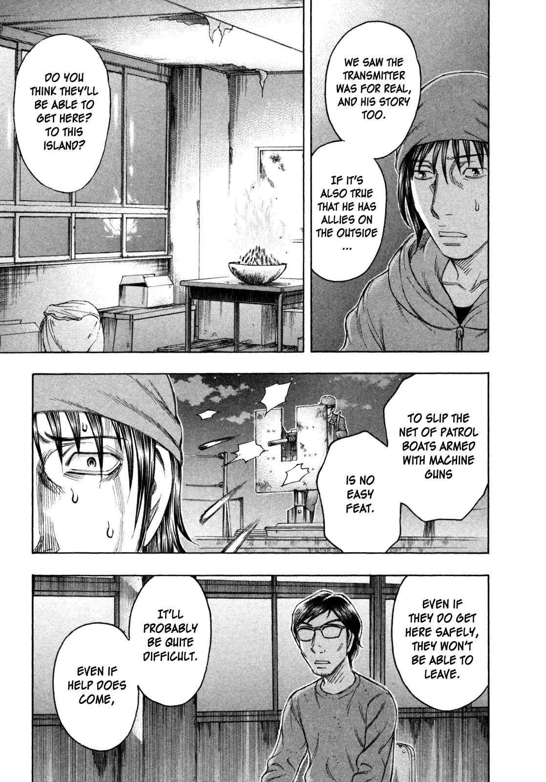 Suicide Island Chapter 74 page 3 - Chapter 74: The First Night