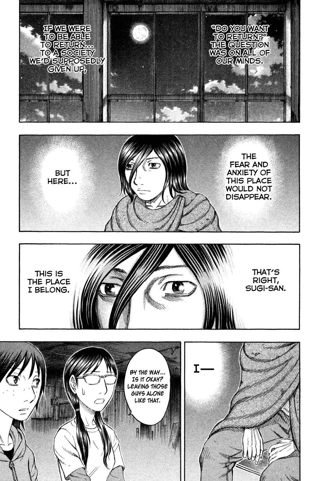 Suicide Island Chapter 74 page 5 - Chapter 74: The First Night